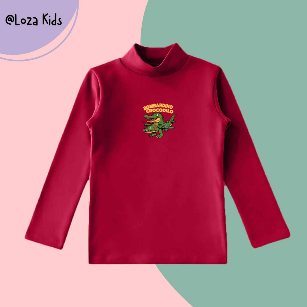 Áo giữ nhiệt cho bé trai in Brainrot, Tralalero Tralala chất cotton borip- Áo thu đông bé trai Loza Kids CE002_thumbnail_9