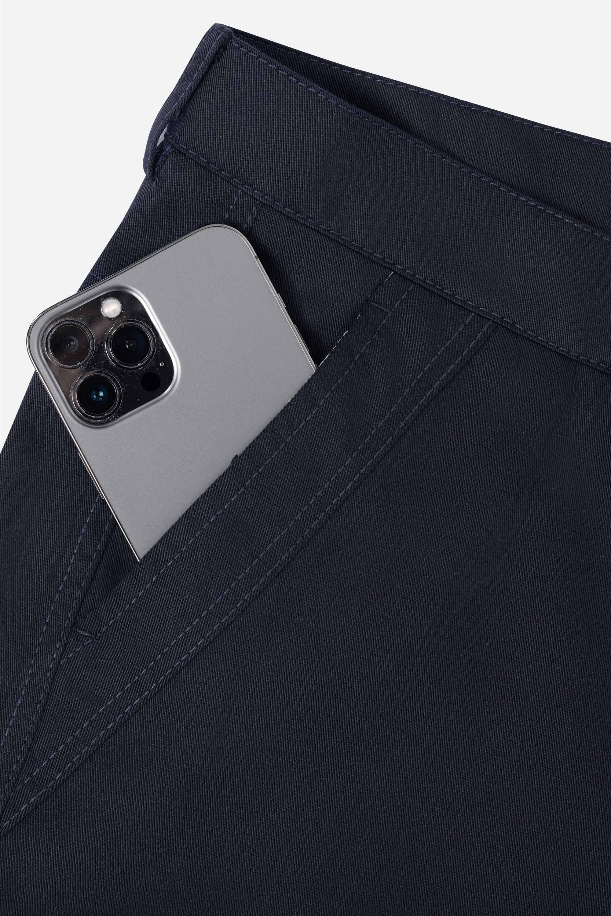 Quần Soọc Kaki Túi Hộp Nam Trung Niên ANCHI Dáng Suông Dài Qua Gối Màu Vỏ Đỗ_thumbnail_38