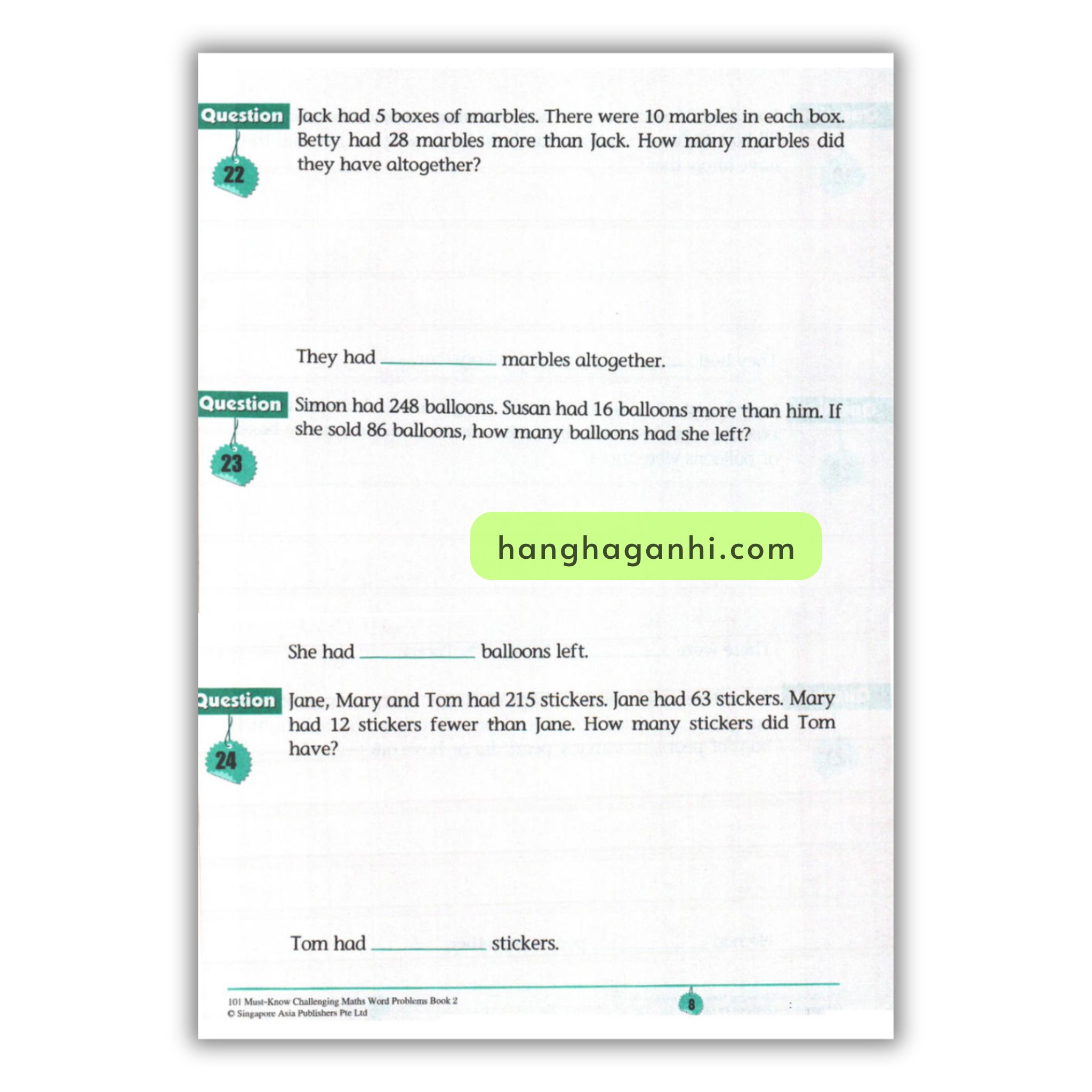 [Sách] 101 Must- Know Challenging Maths Word Problems Book 2_thumbnail_11