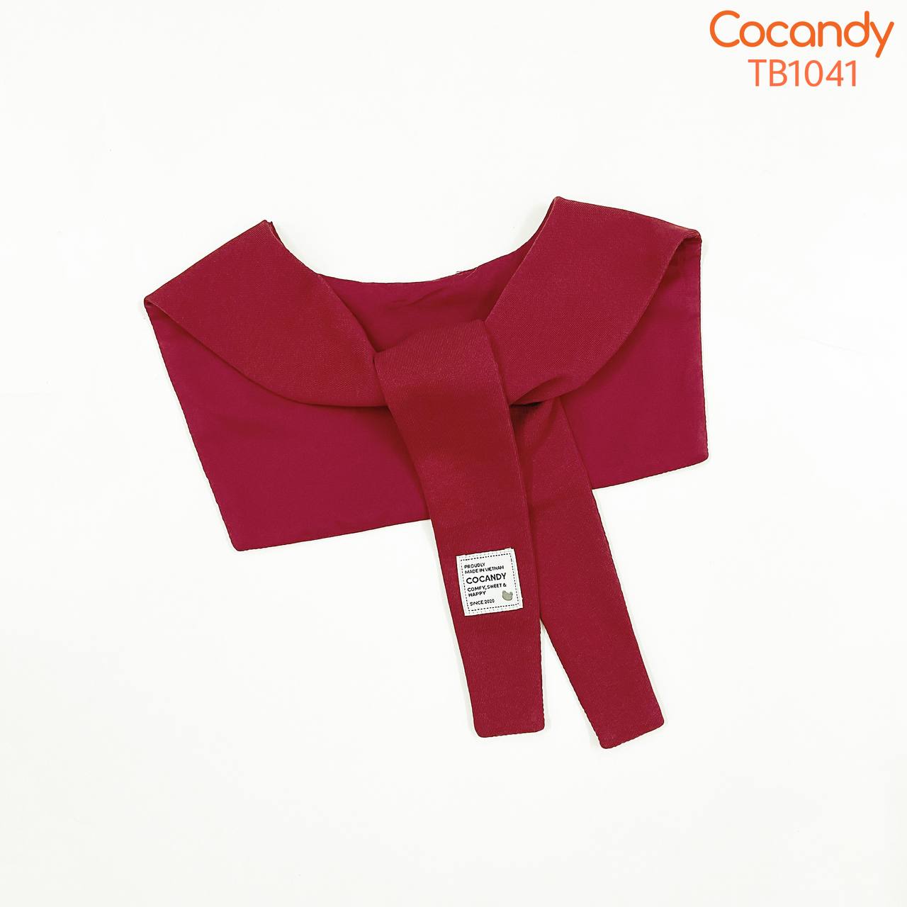 Turban vạt vuông ĐỎ