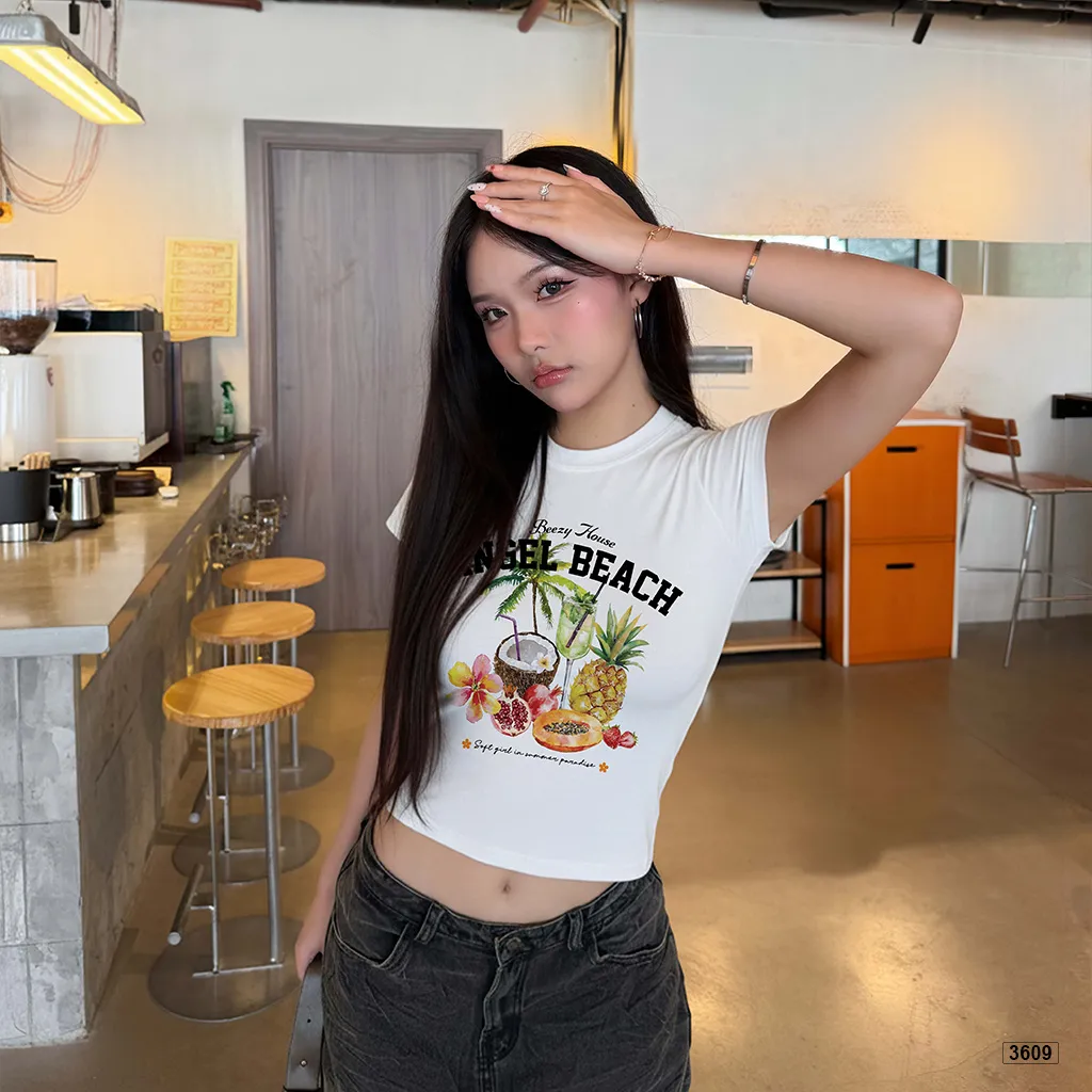 Áo baby tee form ôm Angel Beach Beezy 3609_thumbnail_4