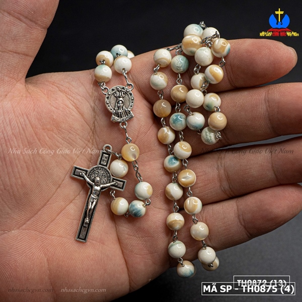 Chuỗi Mân Côi 50 6ly ốc tự nhiên_thumbnail_3