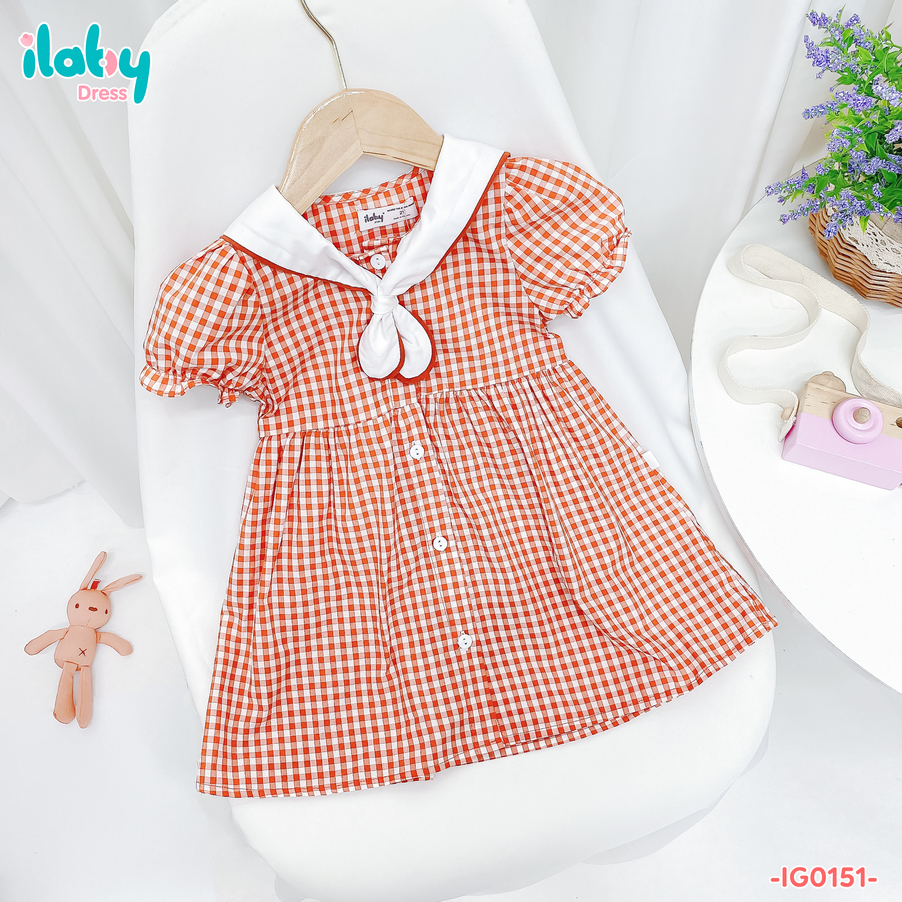 Váy kẻ cổ trắng thuỷ thủ_thumbnail_1