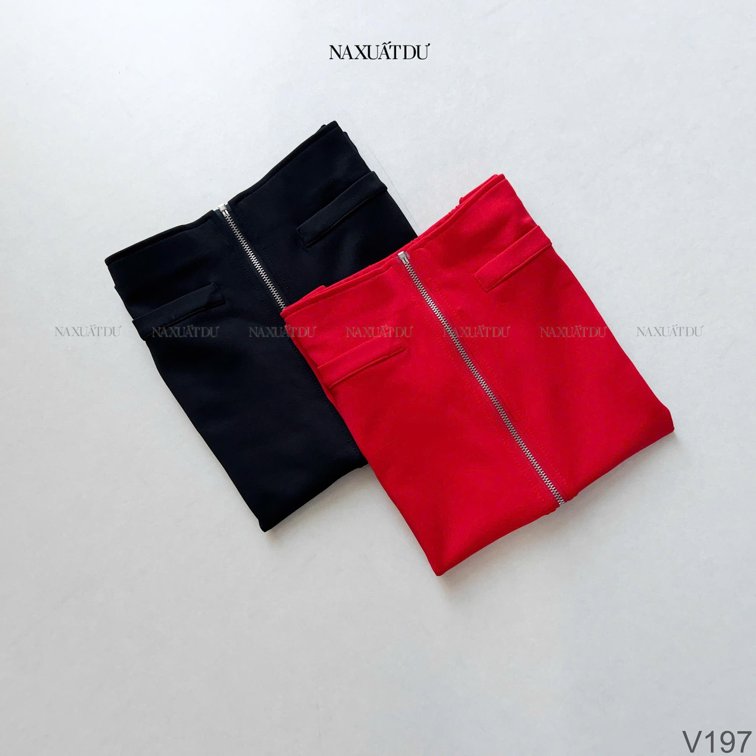 Chân váy bút chì dây kéo trước nữ - V197 (SALE) - TK_thumbnail_23