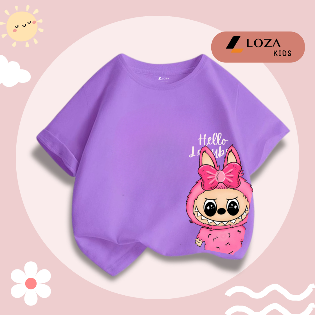 Áo thun bé gái in hình Labubu - Mã CA004_thumbnail_13