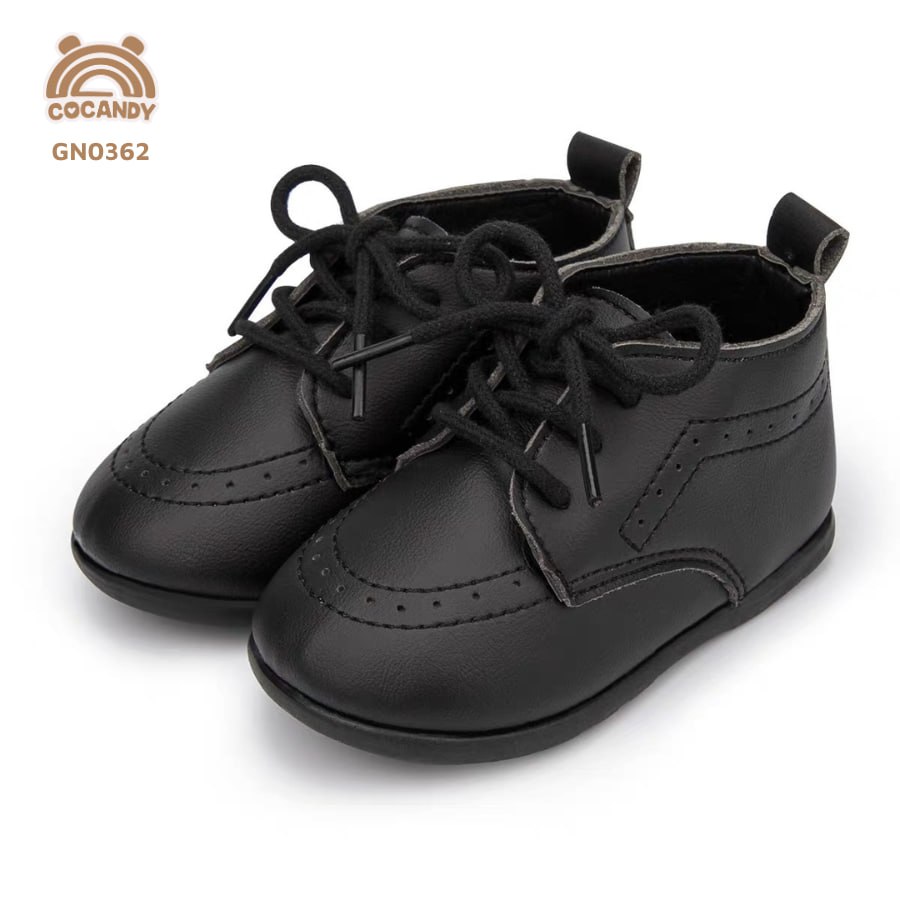 Giày nhập tập đi ĐEN buộc dây