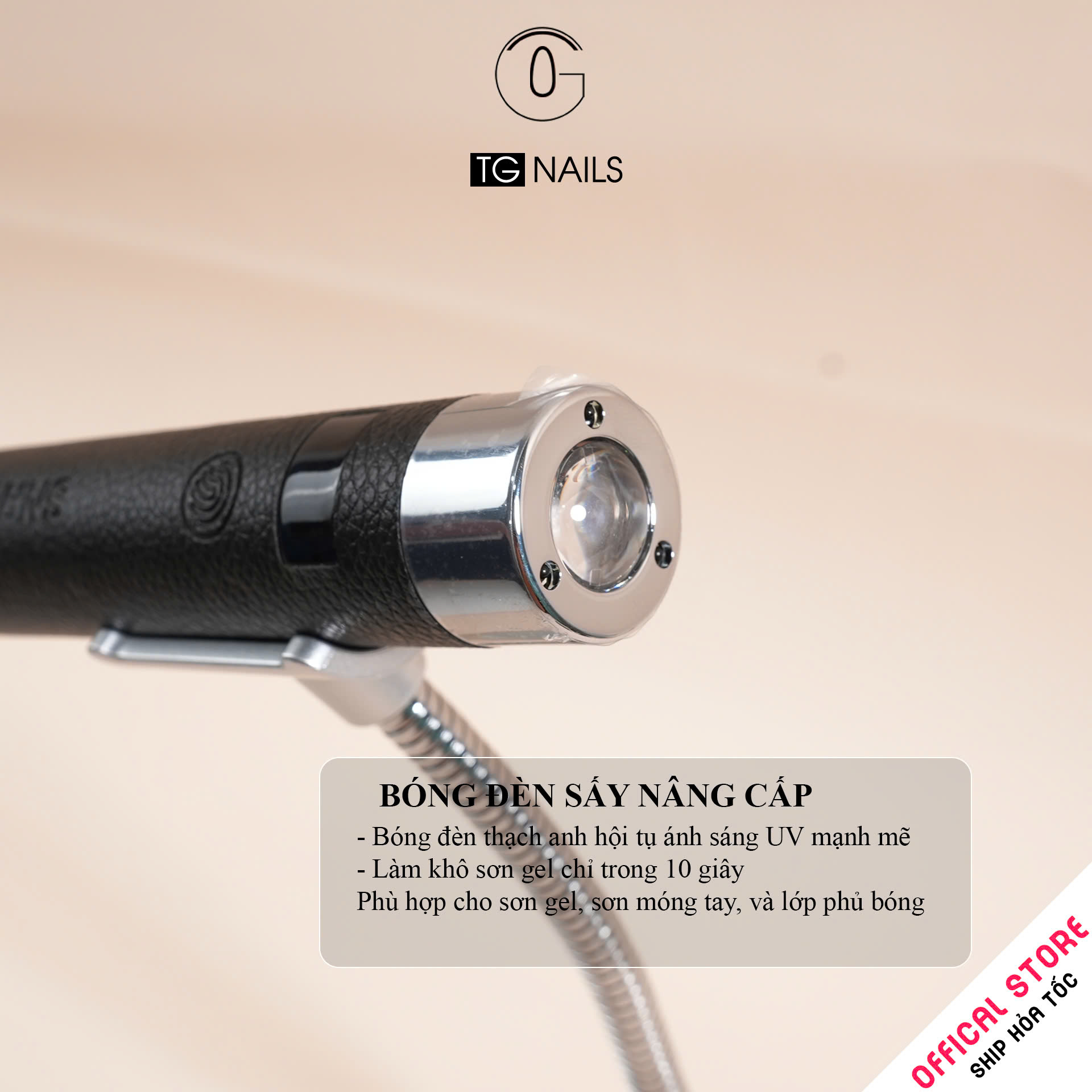 Đèn hơ móng tay SRNQI - Mini AI Sensor Nail Lamp G1