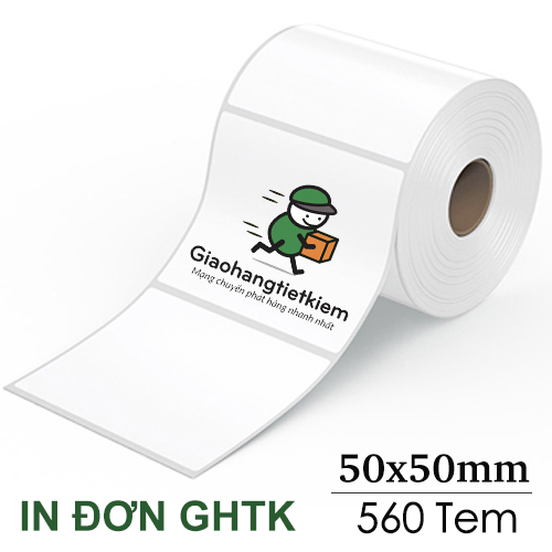 Giấy in decal nhiệt K50X50 x 25m