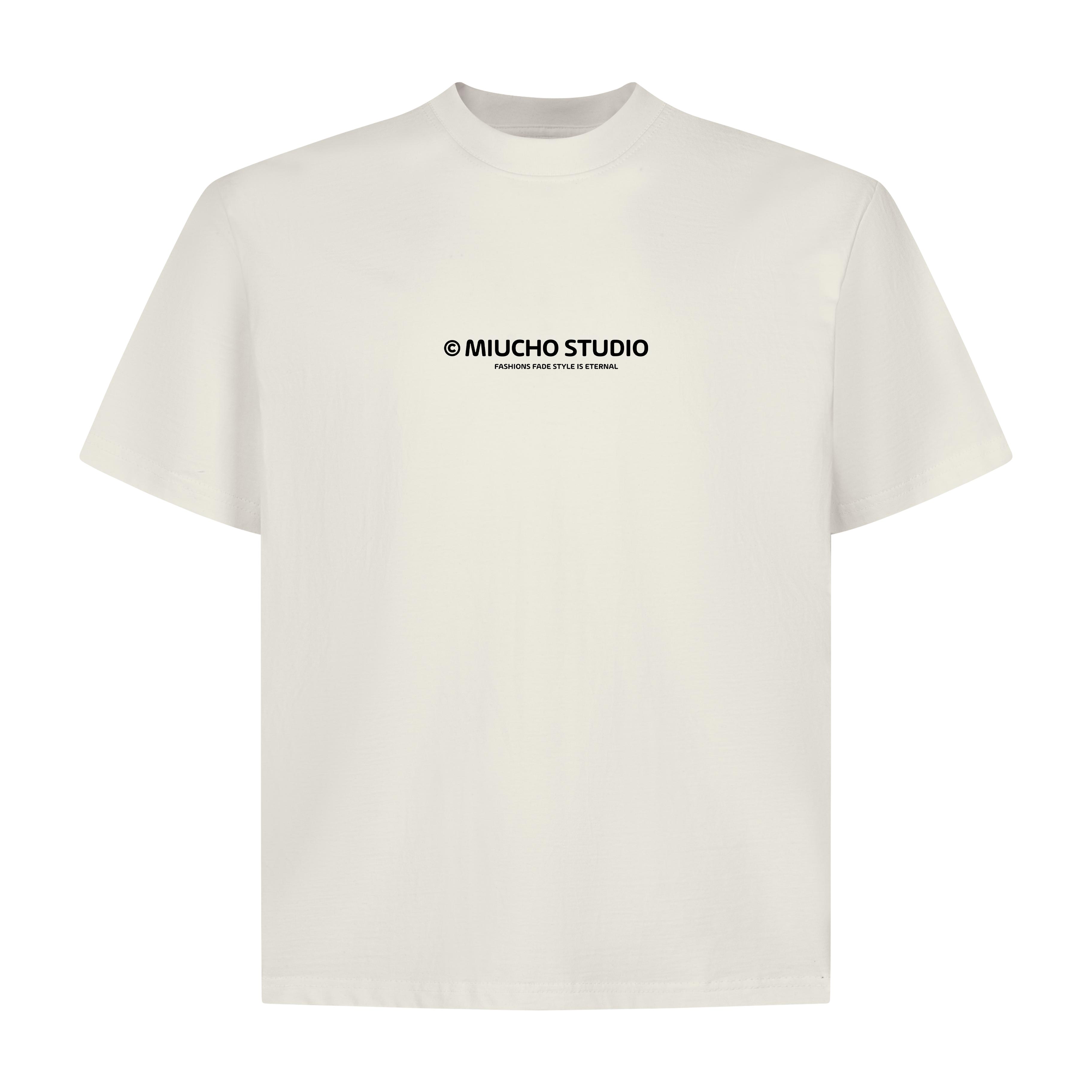 Áo phông nam form boxy vải 2C 250gsm AXD1596 Miucho Club Local Brand in basic_thumbnail_10