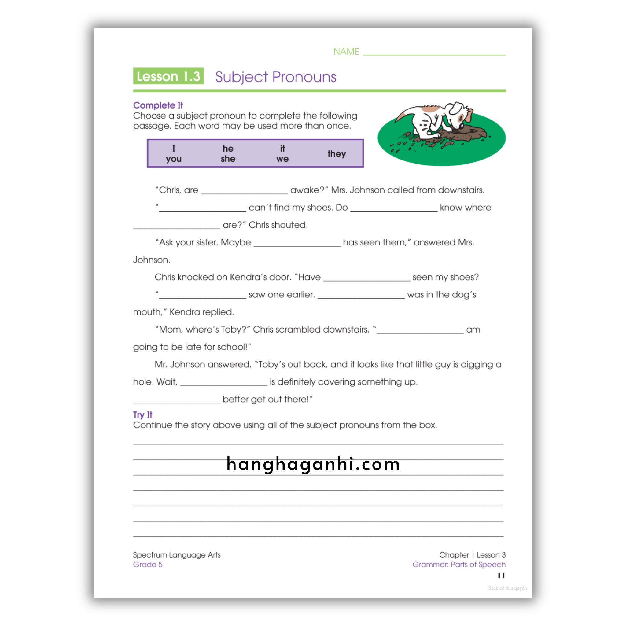 Sách Spectrum Language Arts Workbook Grade 5_thumbnail_9
