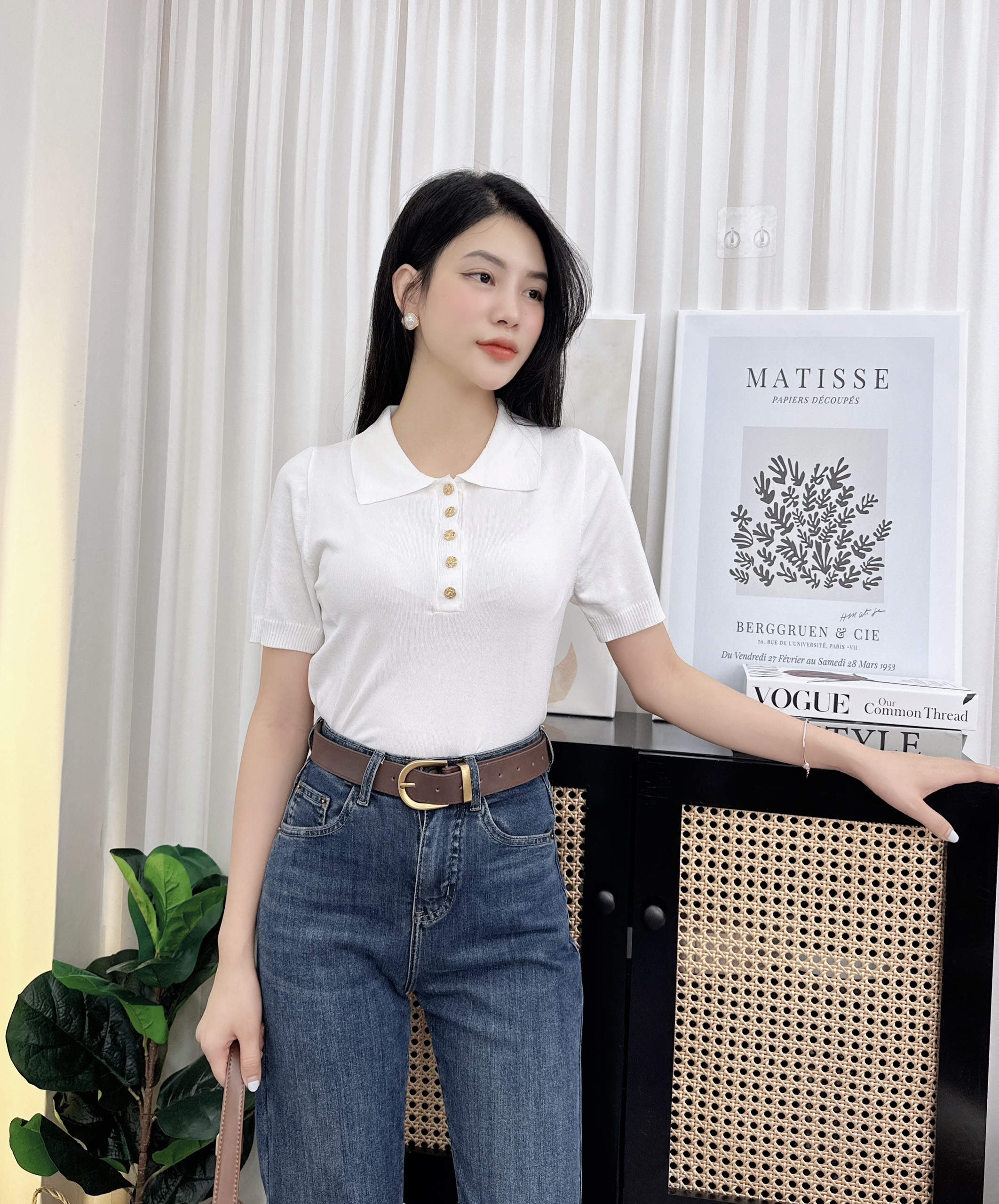 Áo Mongtoghi Kiểu Polo Kiểu Basic Mềm Mịn