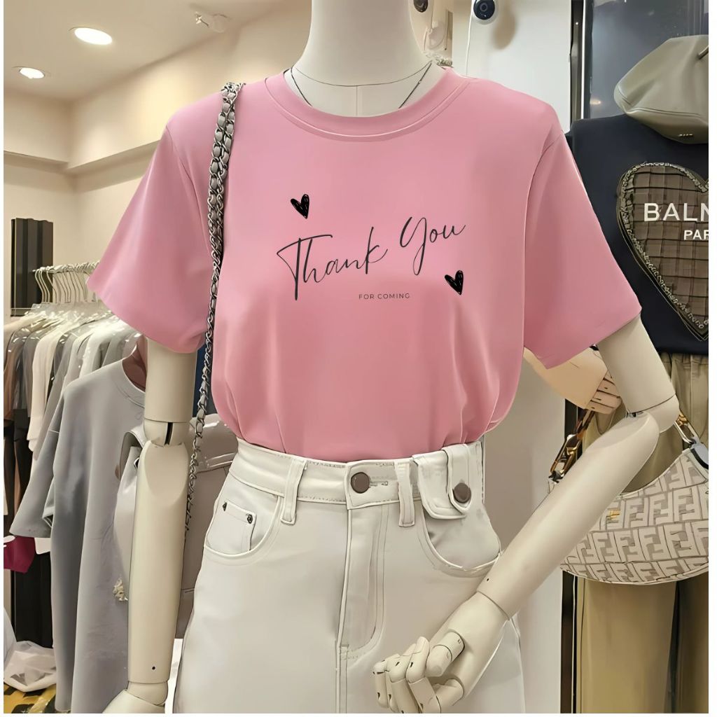 [Form rộng] Áo thun nữ in chữ nhiều mẫu - LOZA G0268