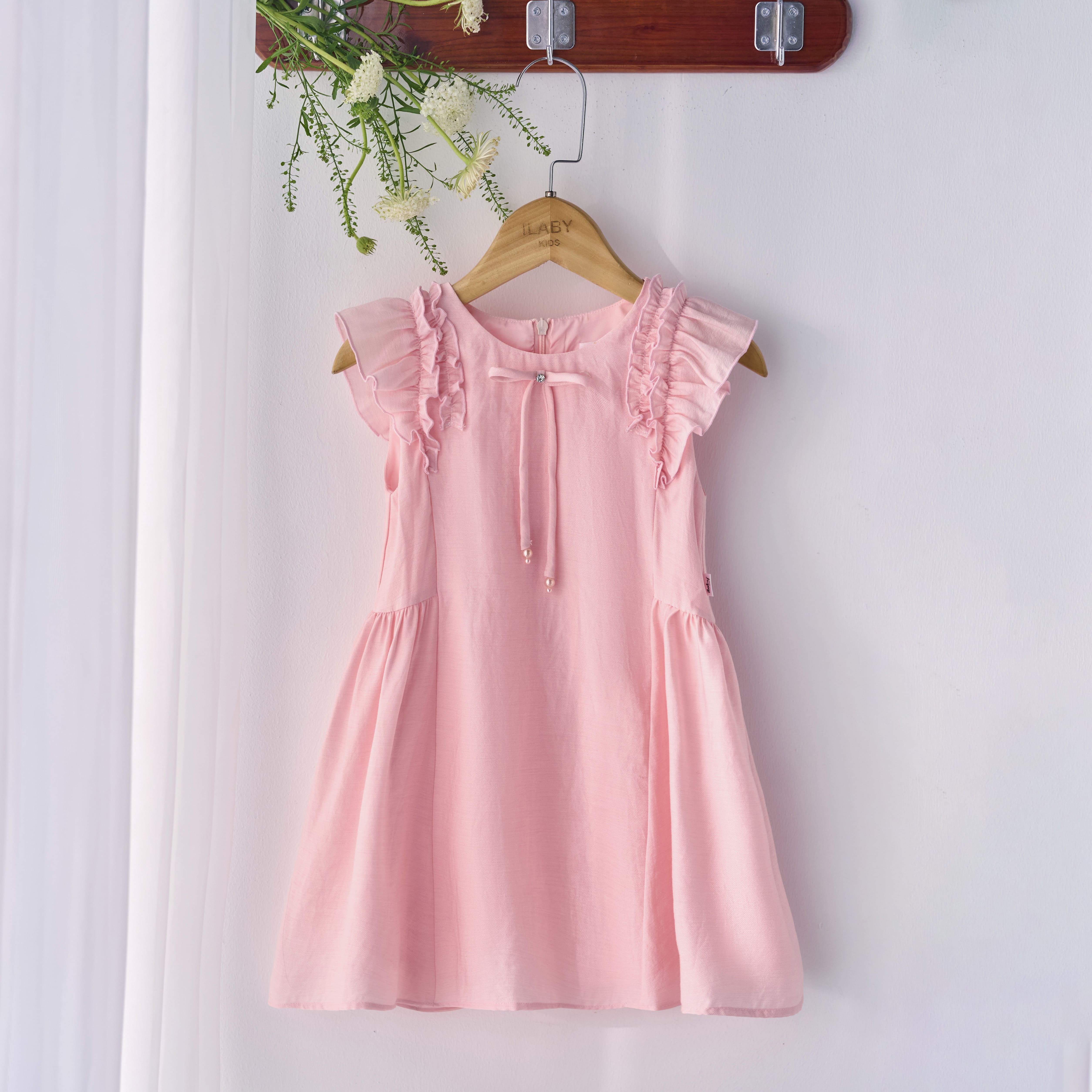 Váy tơ cánh tiên nhún eo_thumbnail_0