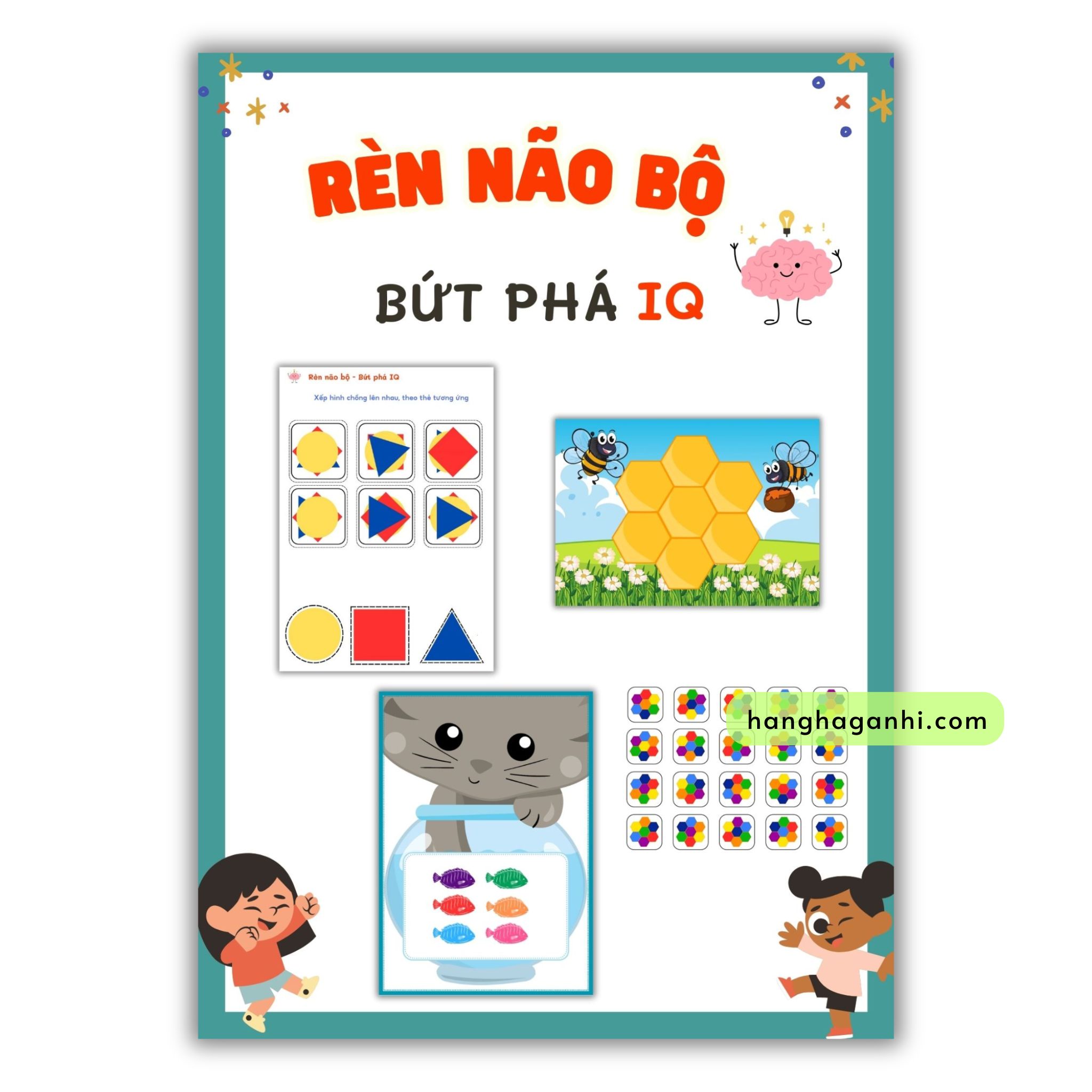 Học liệu Rèn não bộ, bứt phá IQ, rèn tư duy, bóc dán, viết xóa, tặng kèm bút_thumbnail_0