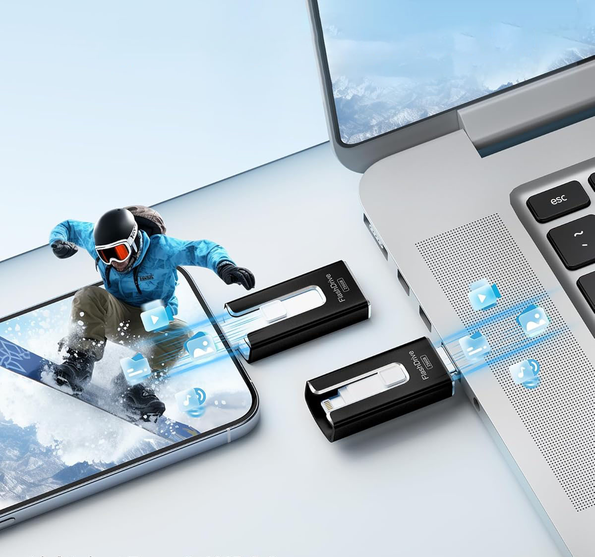 Bộ Chuyển Đổi USB 64GB đa năng