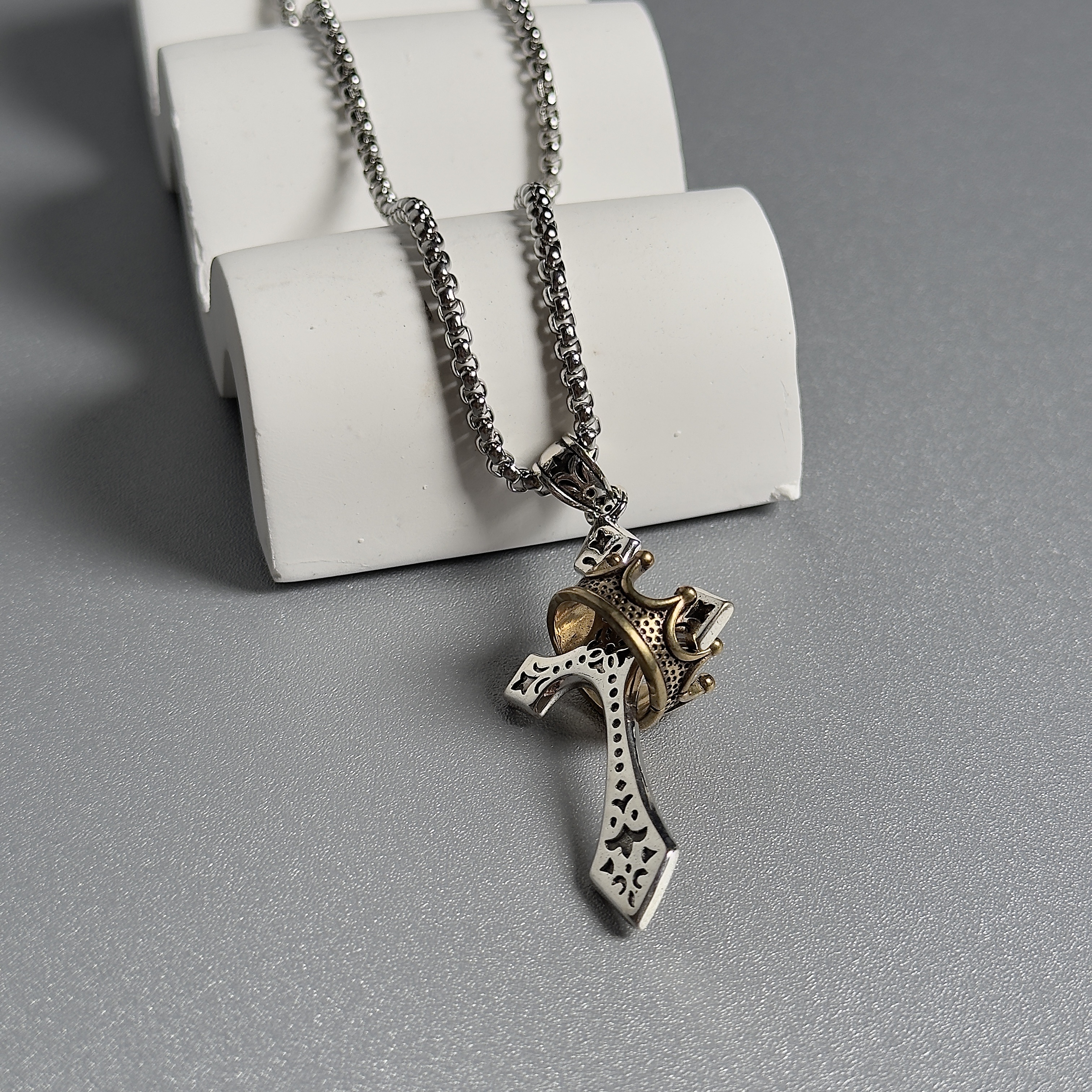 Dây chuyền Crown and Cross_thumbnail_6