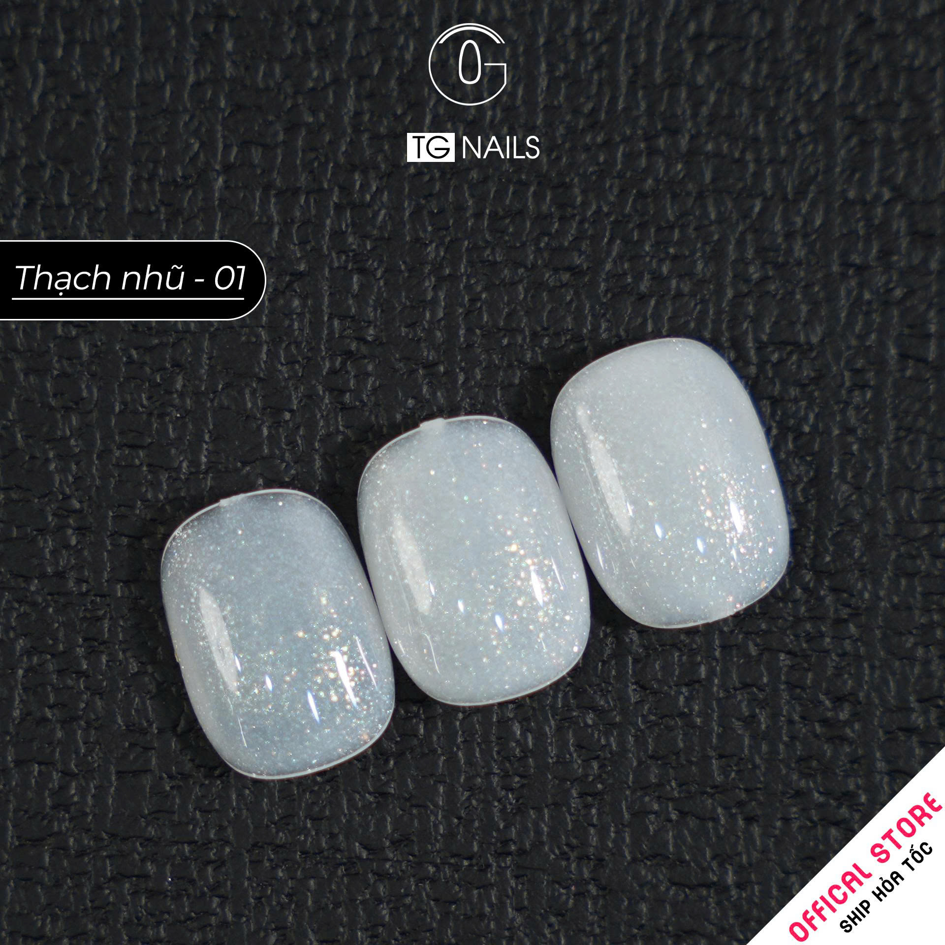 Sơn gel thạch nhũ TG cọ tròn chai 15ml