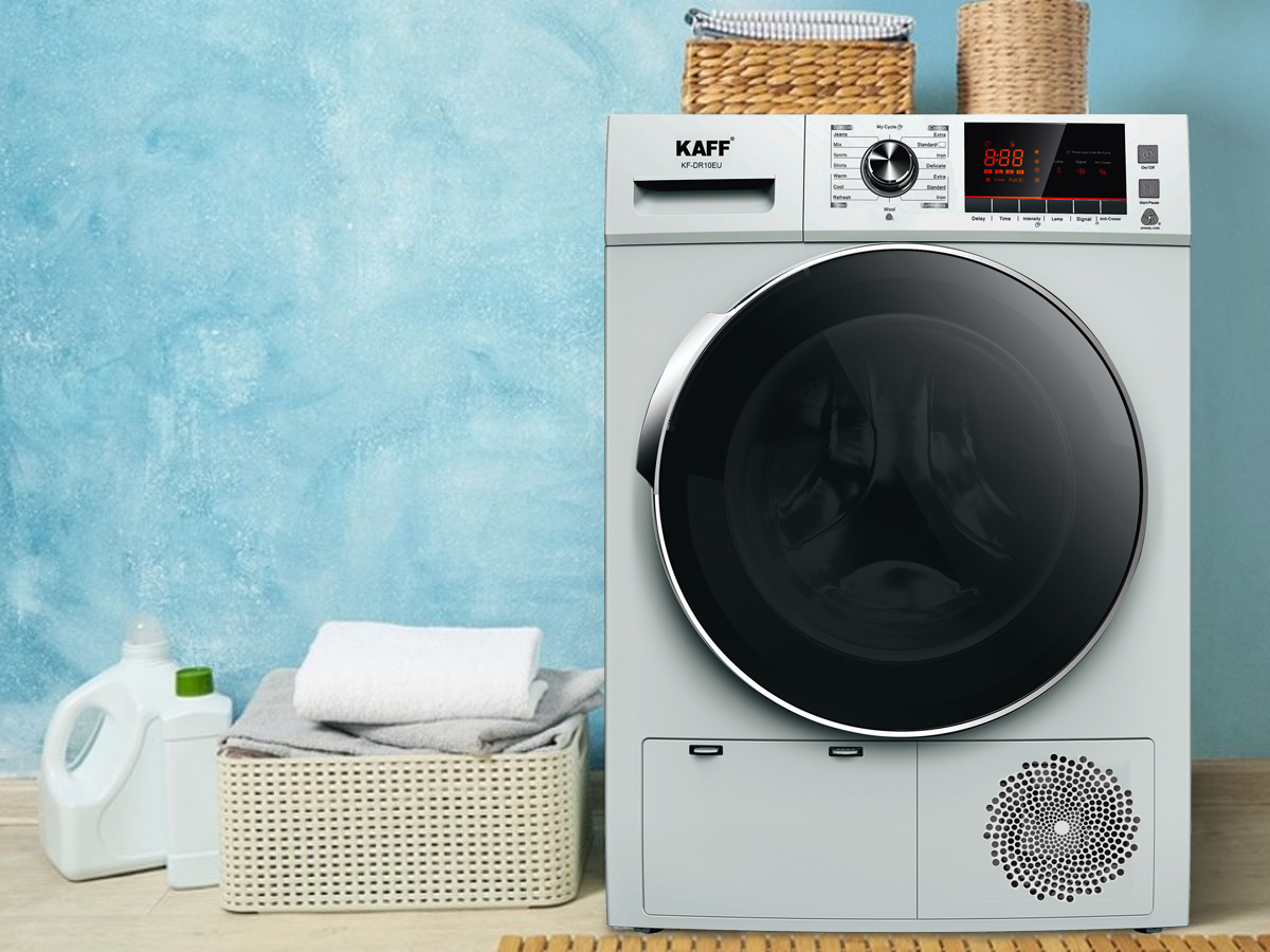 Máy sấy Kaff KF-DR10EU - Dung tích sấy lên đến 10kg Máy sấy Kaff KF-DR10EU - Dung tích sấy lên đến 10kg