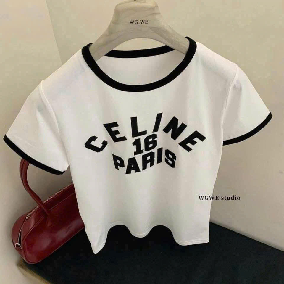 Áo thun cổ tròn trắng in chữ số_thumbnail_6