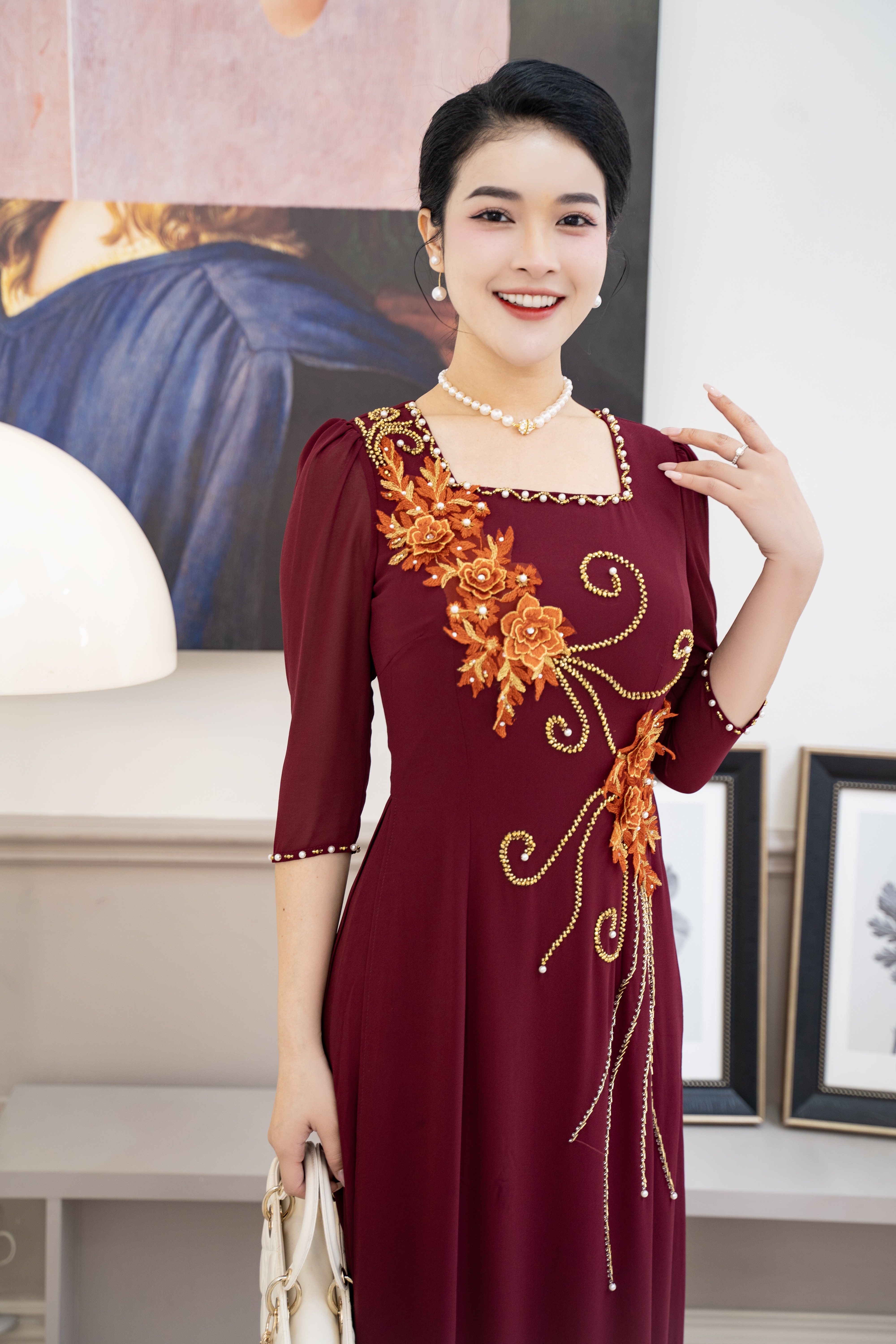 Đầm giả áo dài - Y1771 - Thương hiệu Zonbig_thumbnail_11