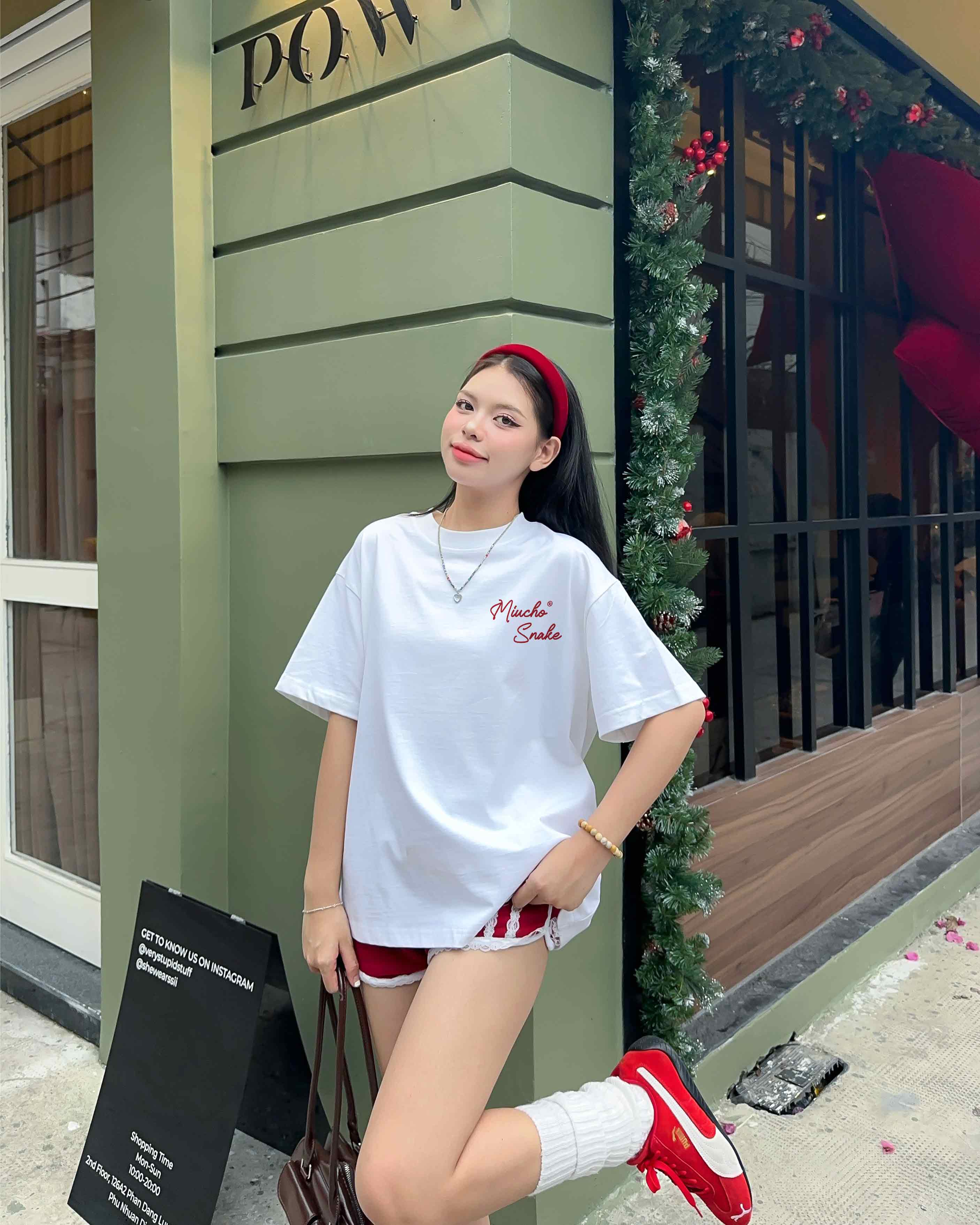 Áo phông tết form boxy local brand cổ tròn chất vải cotton 2c 250gsm 1819 Miucho Club in basic_thumbnail_4