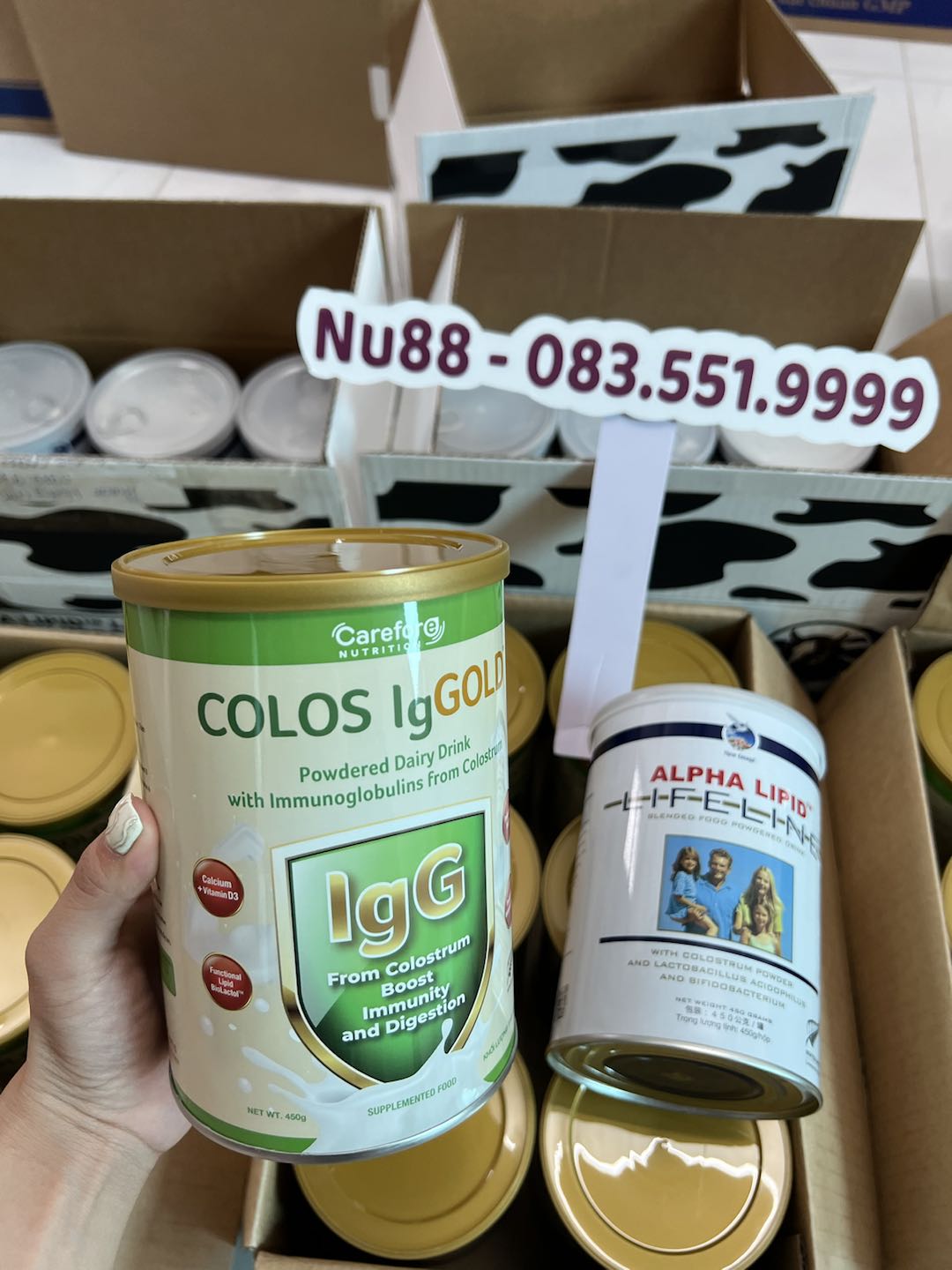 Sữa non COLOS IgGOLD nhập khẩu New Zealand - mẫu mới của Alpha Lipid_thumbnail_4