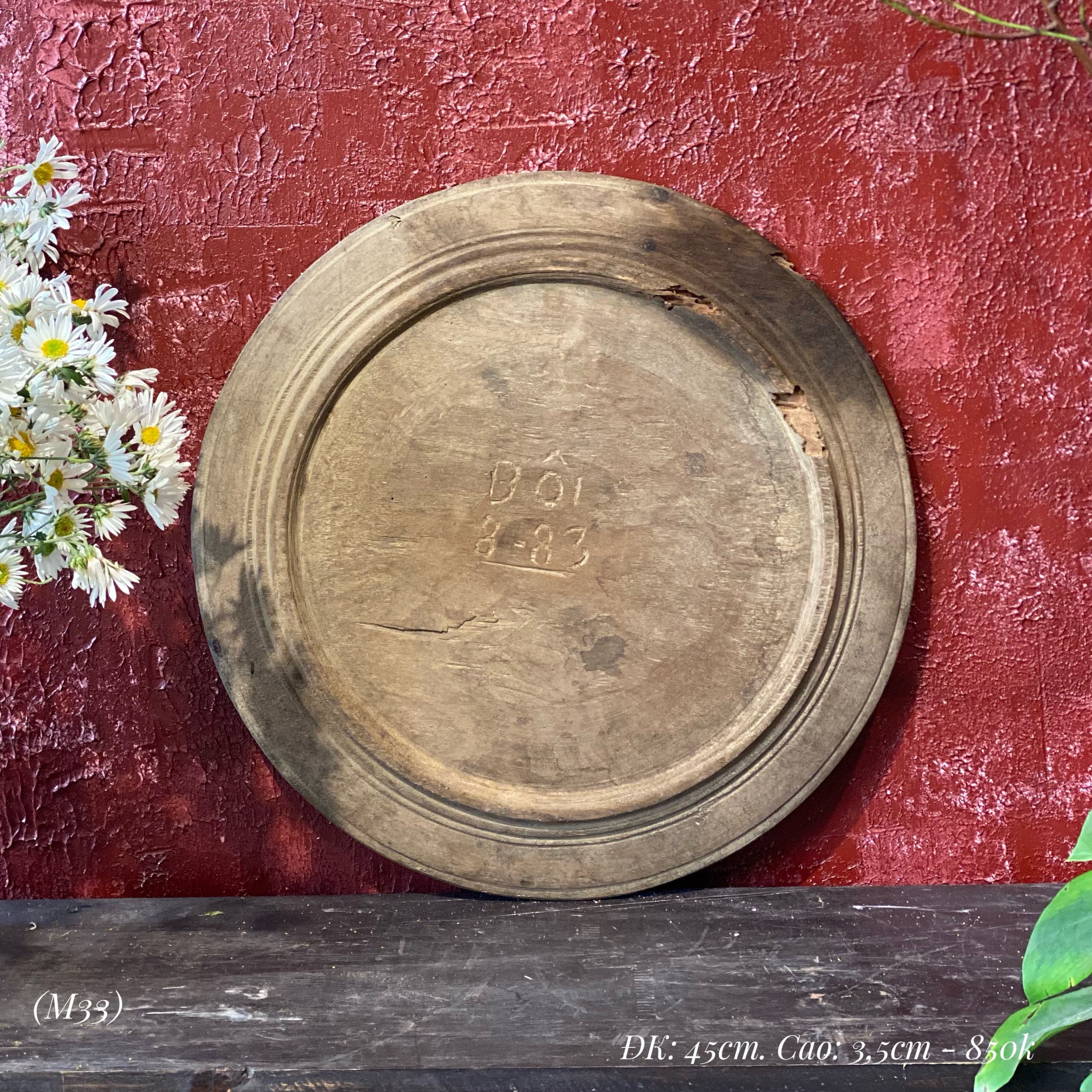 Mâm gõ M33 - Đường kính 45cm