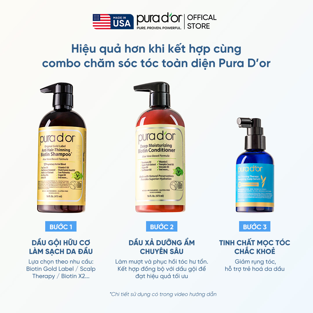 Tinh chất hữu cơ Therapy Energizing Scalp Giúp trẻ hóa da đầu - Giảm rụng tóc, mọc tóc chắc khỏe 120ml_thumbnail_6