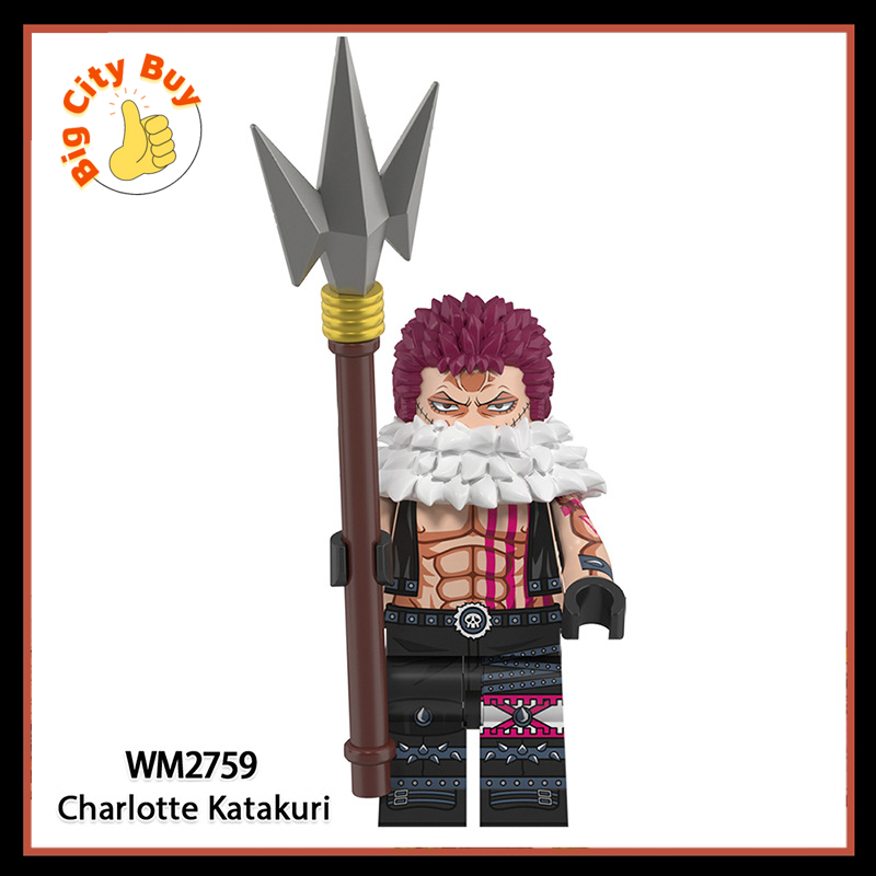 One Piece Đồ chơi Lắp ráp Nhân vật Luffy Zoro Sanji Shank Kaido Mô hình Monkey D Luffy Yamato Rayleigh_thumbnail_6