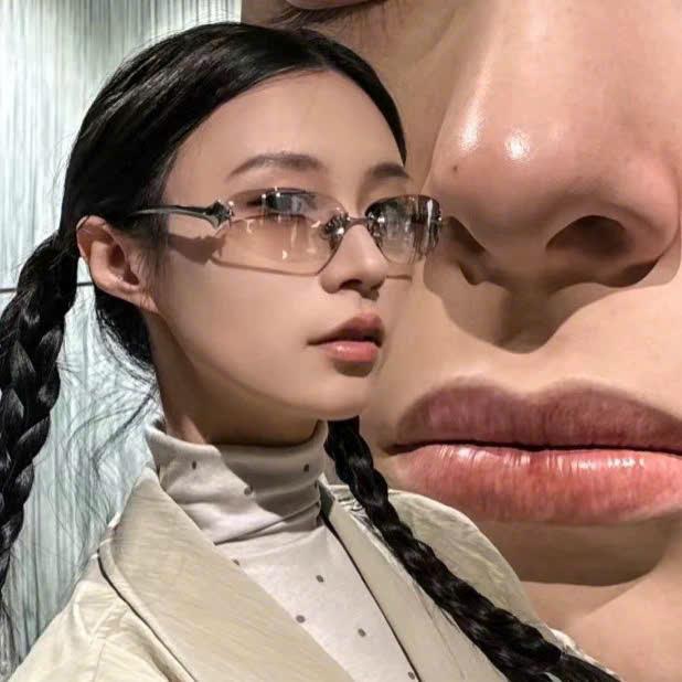 Kính mắt không viền sao bạc oval_thumbnail_3