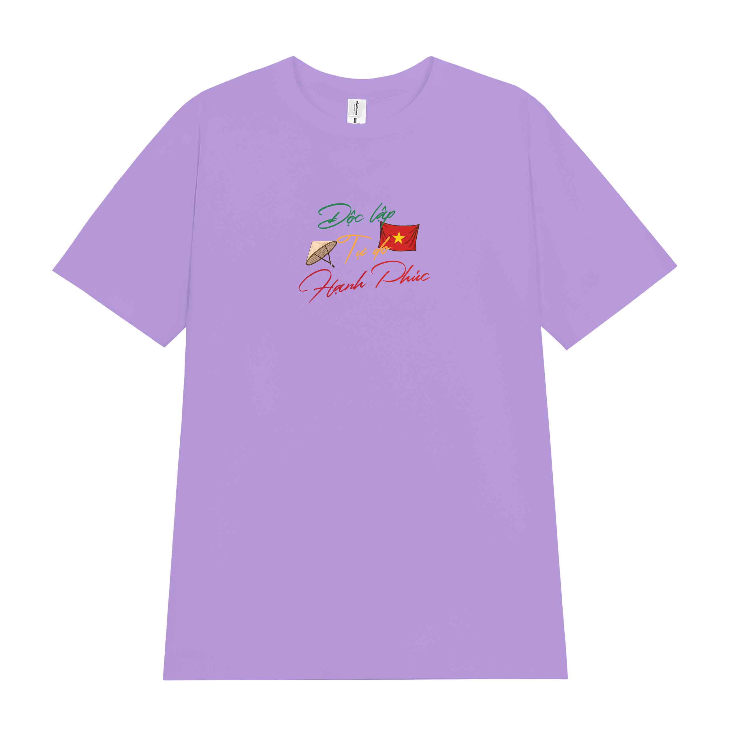 Áo thun Việt Nam tôi yêu form vừa 2136 Miucho Chic vải cotton thoáng mát co giãn cổ tròn in mix_thumbnail_11