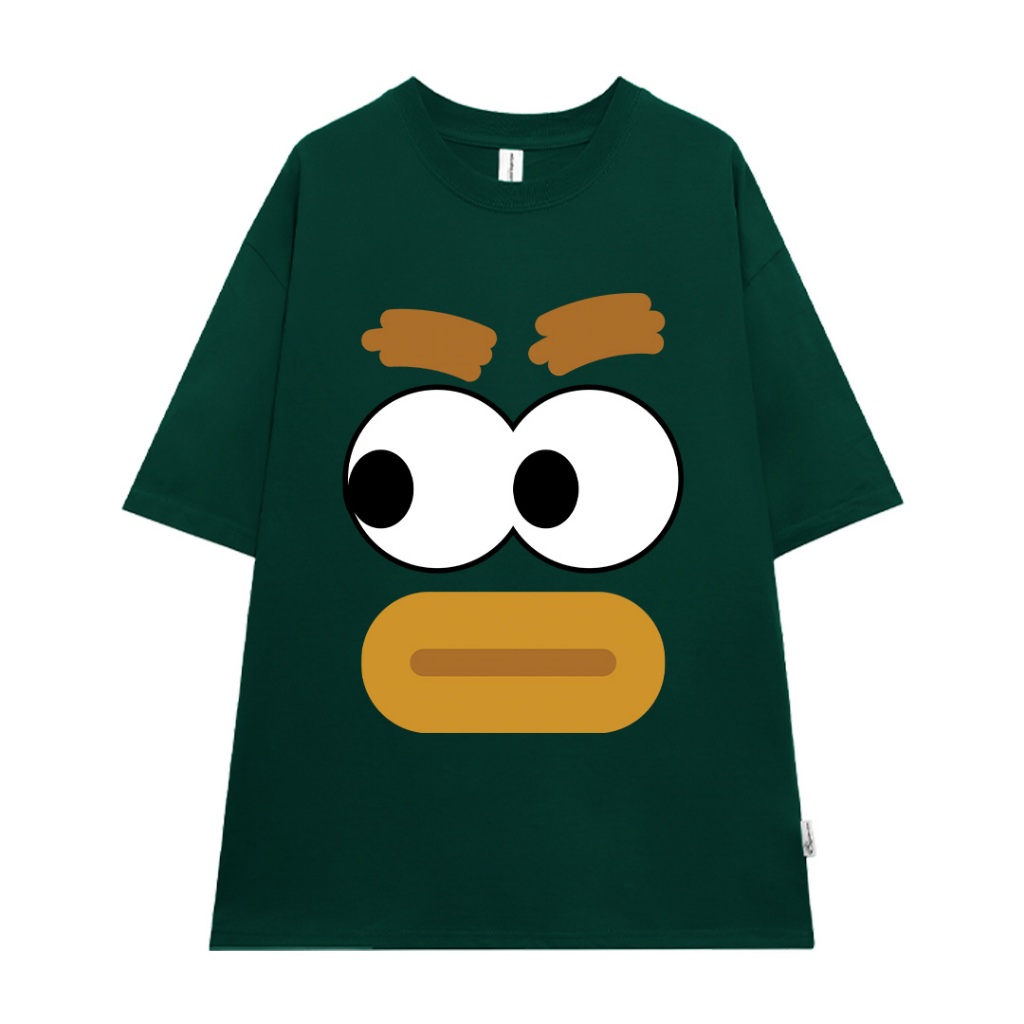 Áo thun couple cặp đôi hình thú mỏ vịt form rộng unisexATD1059 Miucho tay lỡ cổ tròn in artwork_thumbnail_8