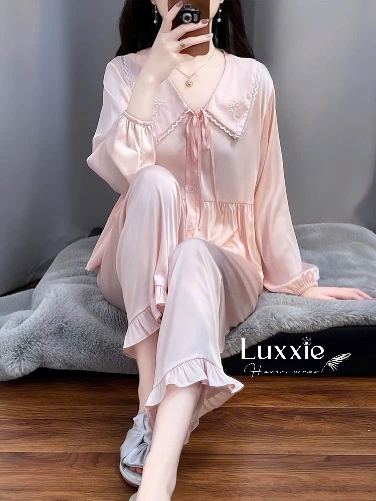 N89 Pijama lụa hồng babydoll_thumbnail_8