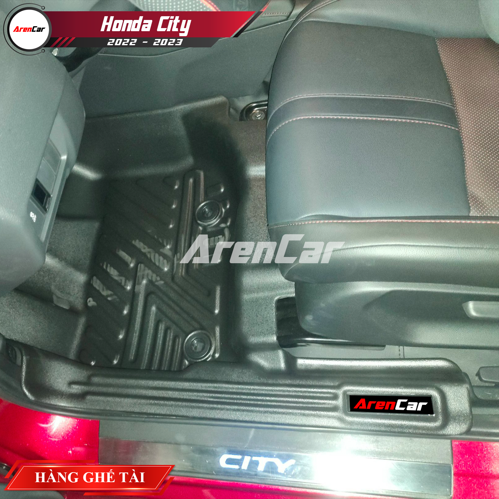 [Aren Car] Thảm Lót Sàn Ô Tô TPE Nhựa Đúc Honda City_thumbnail_10