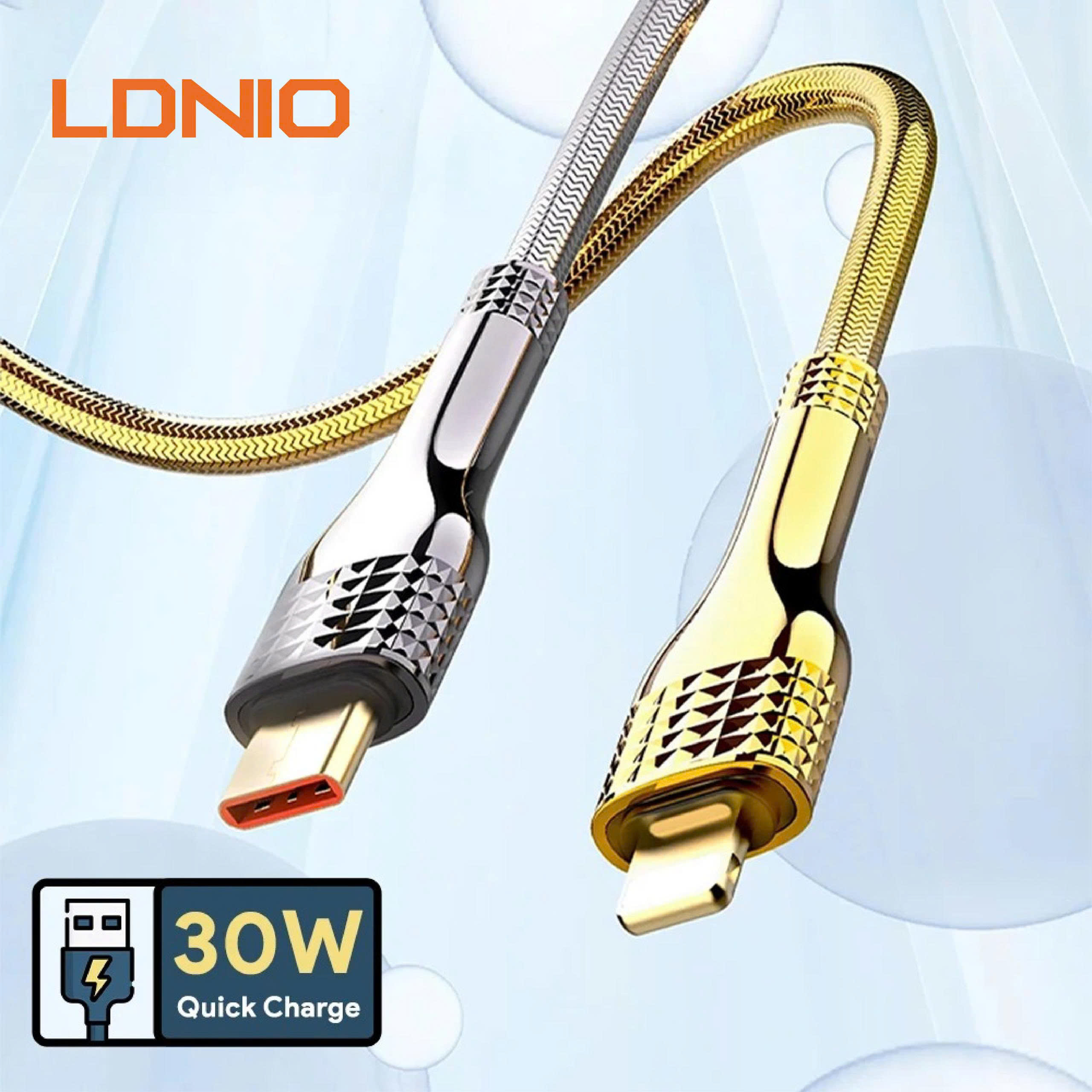 Cáp Sạc Type-C Ldnio Vàng - LS651-C-Y_thumbnail_6