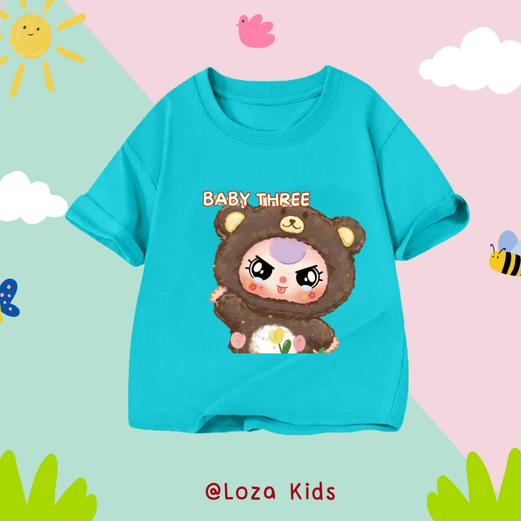 Áo thun trẻ em in hình Baby three - Loza Kids AT2916_thumbnail_5