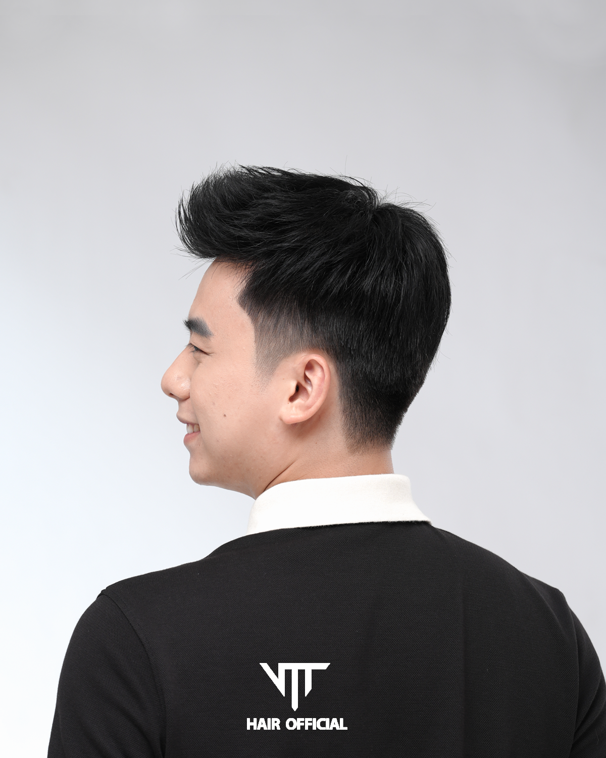 Tóc giả nam Short quiff cho tóc hói làm từ tóc thật_thumbnail_1