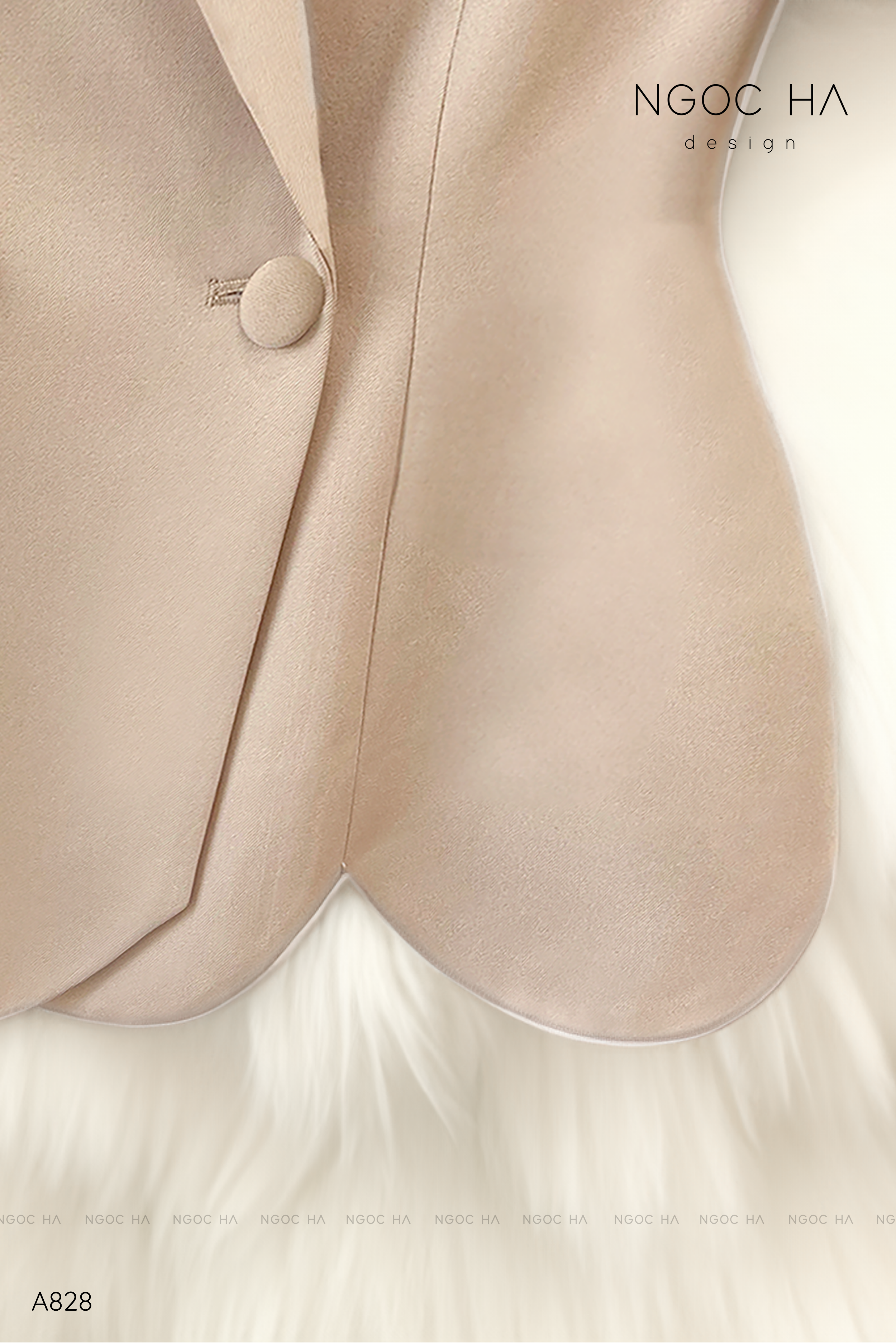 Vercelli Top_ Áo Vest Cách Điệu Tà Lượn Cong Màu Bee A828_thumbnail_5