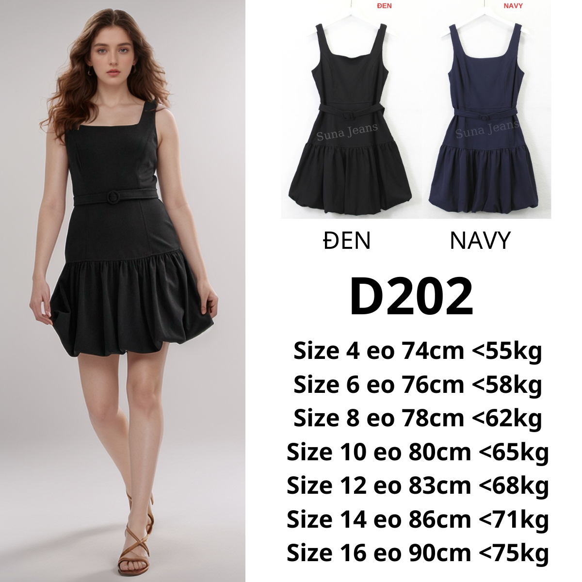 D202- Đầm Maison Tara