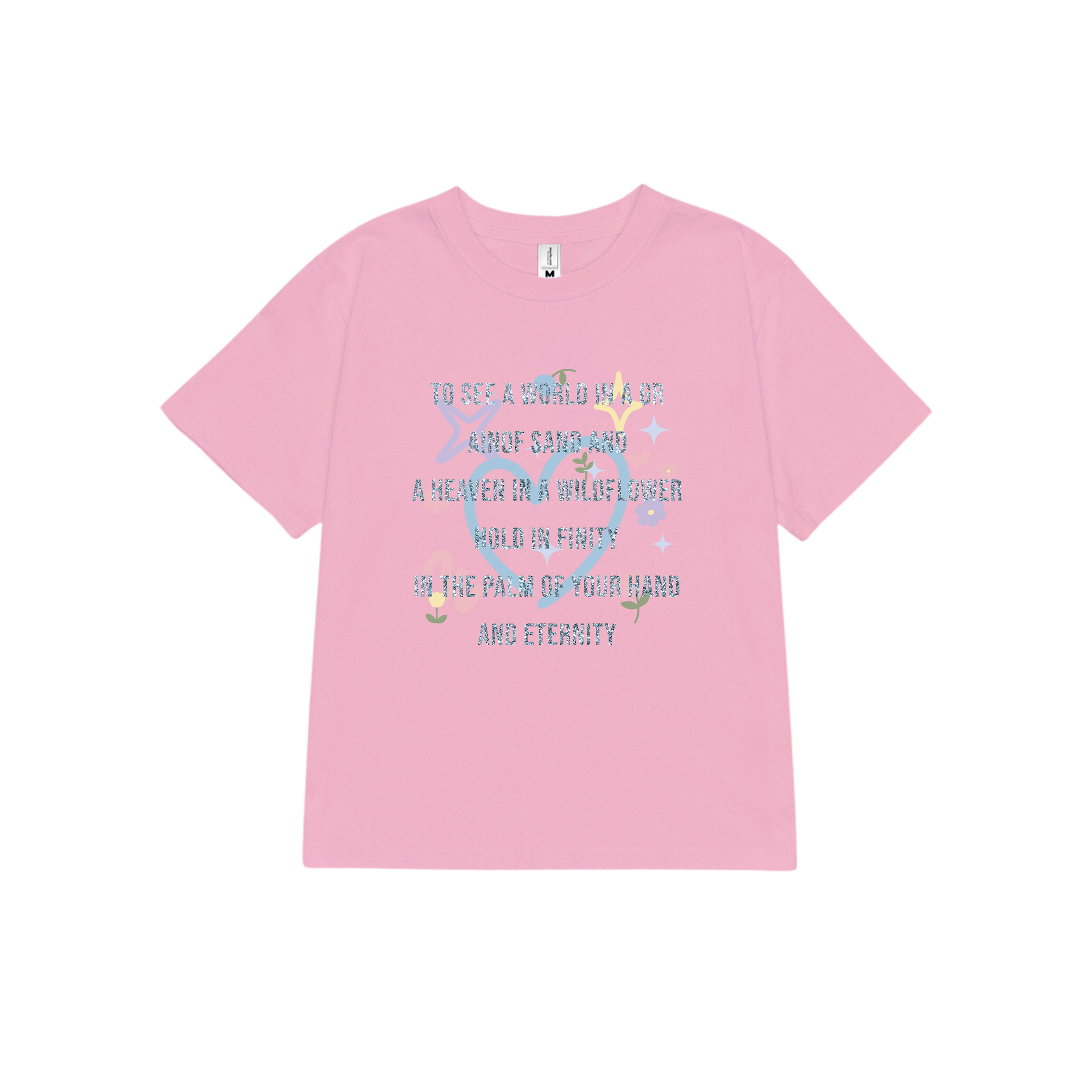 Áo Thun baby tee trái tim form ôm ABD1347 Miucho vải cotton co giãn in mix_thumbnail_16