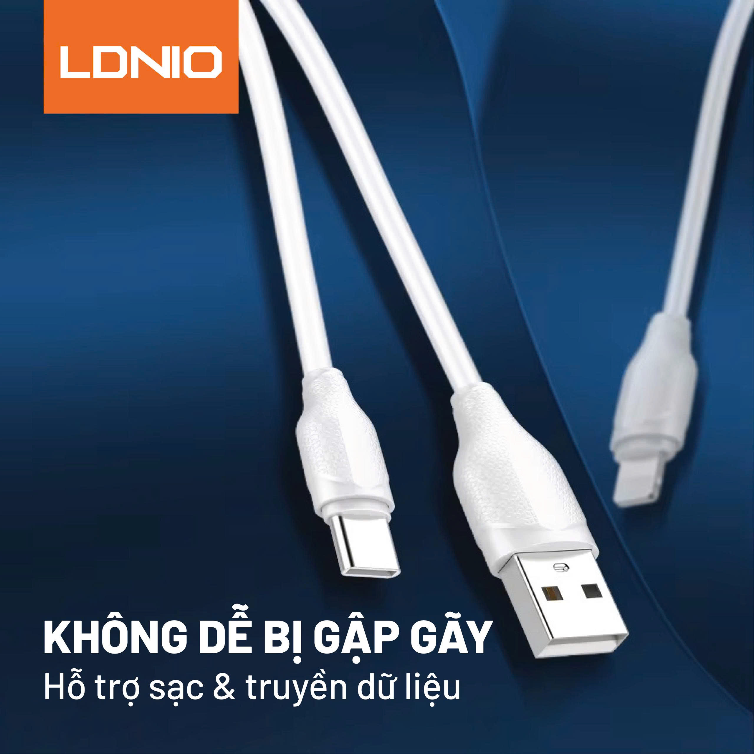 Cáp sạc Ldnio - LS371 - Cáp Lightning_thumbnail_2