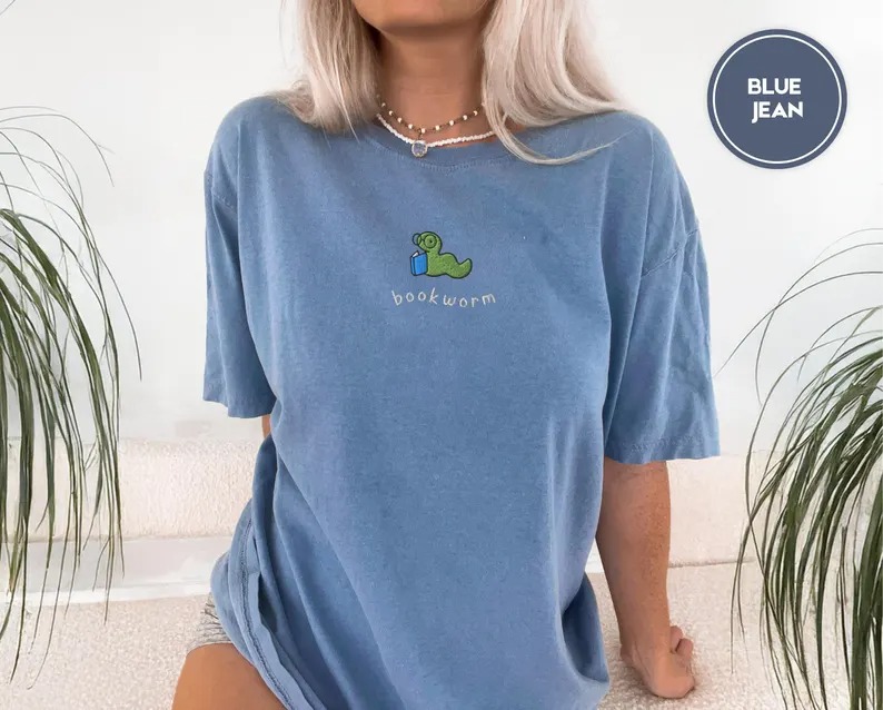 Cute Bookish Embroidered Top_thumbnail_4