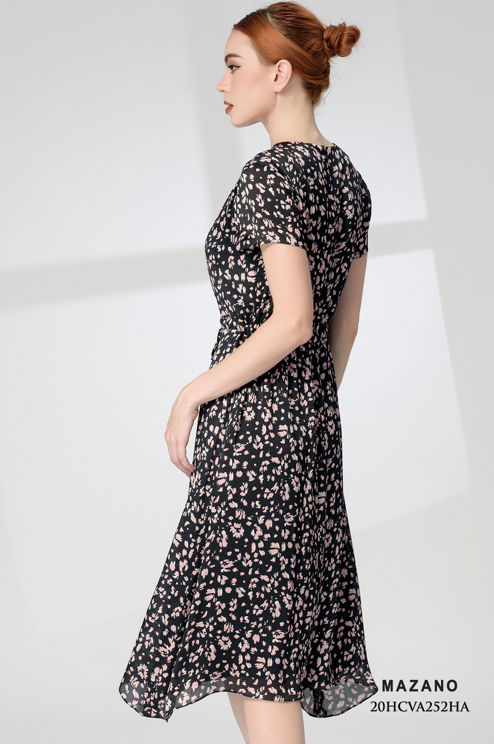 Đầm đen rút dây đai chân mullet_thumbnail_3