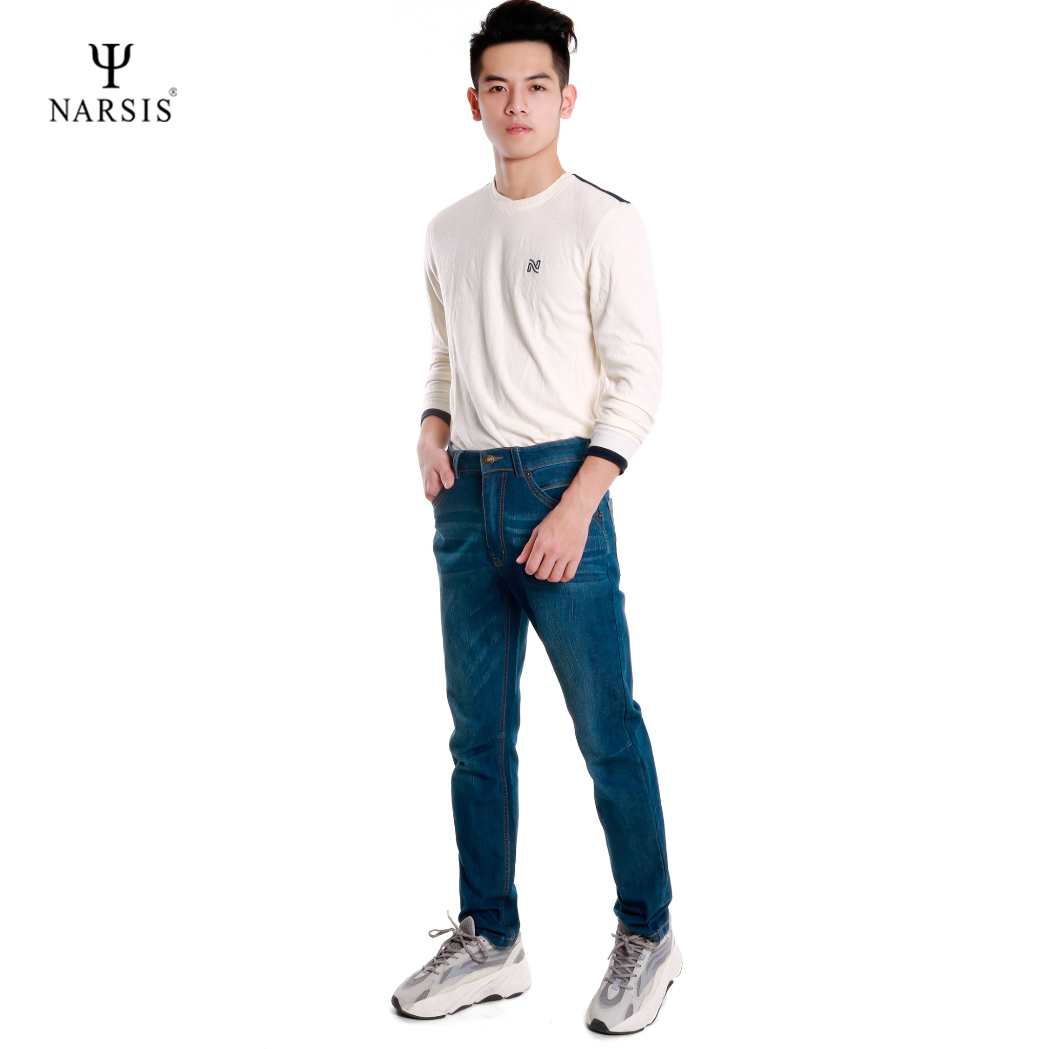 QUẦN DÀI NAM G7011 NARSIS CHẤT LIỆU JEAN BỀN BỈ, CÁ TÍNH, TRẺ TRUNG, THỜI TRANG, TRẺ TRUNG, THỜI ..._thumbnail_4