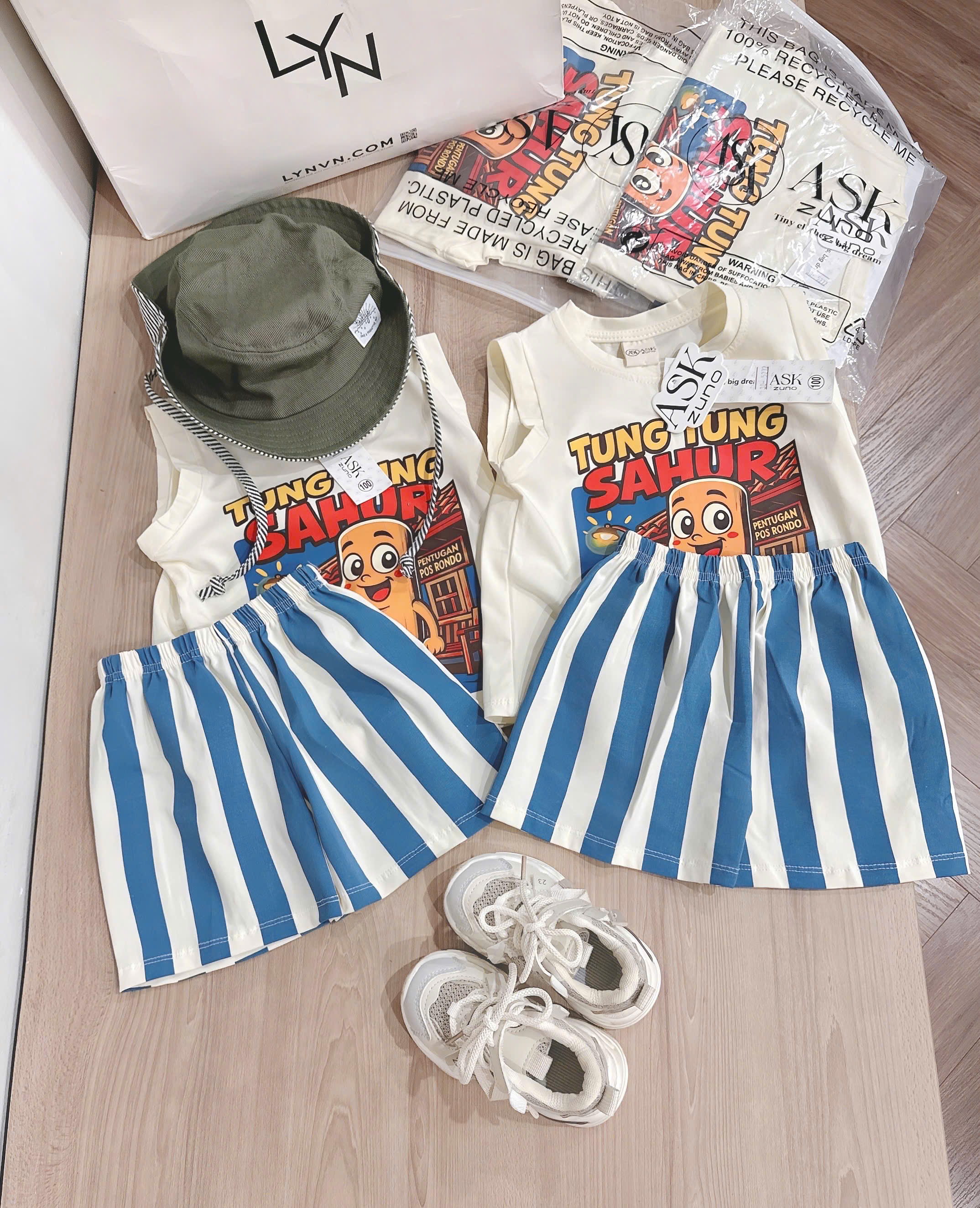 M03 BỘ BA LỖ GỖ CẦM GẬY TUNG TUNG SAHUR- A201.614