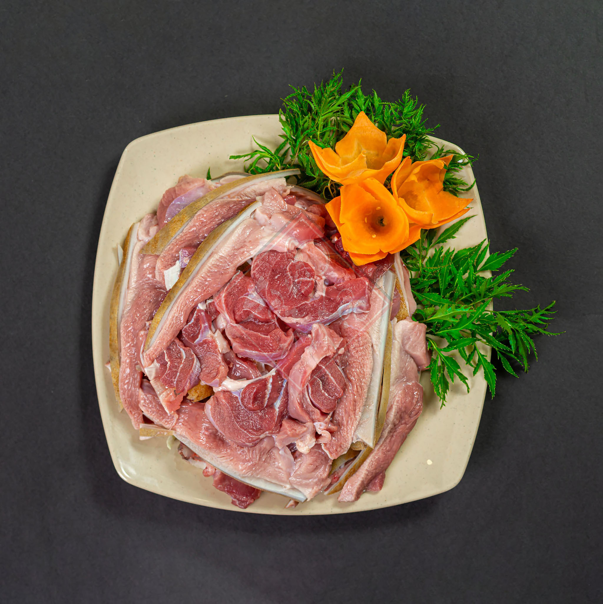 Thịt dê tươi ( có da )