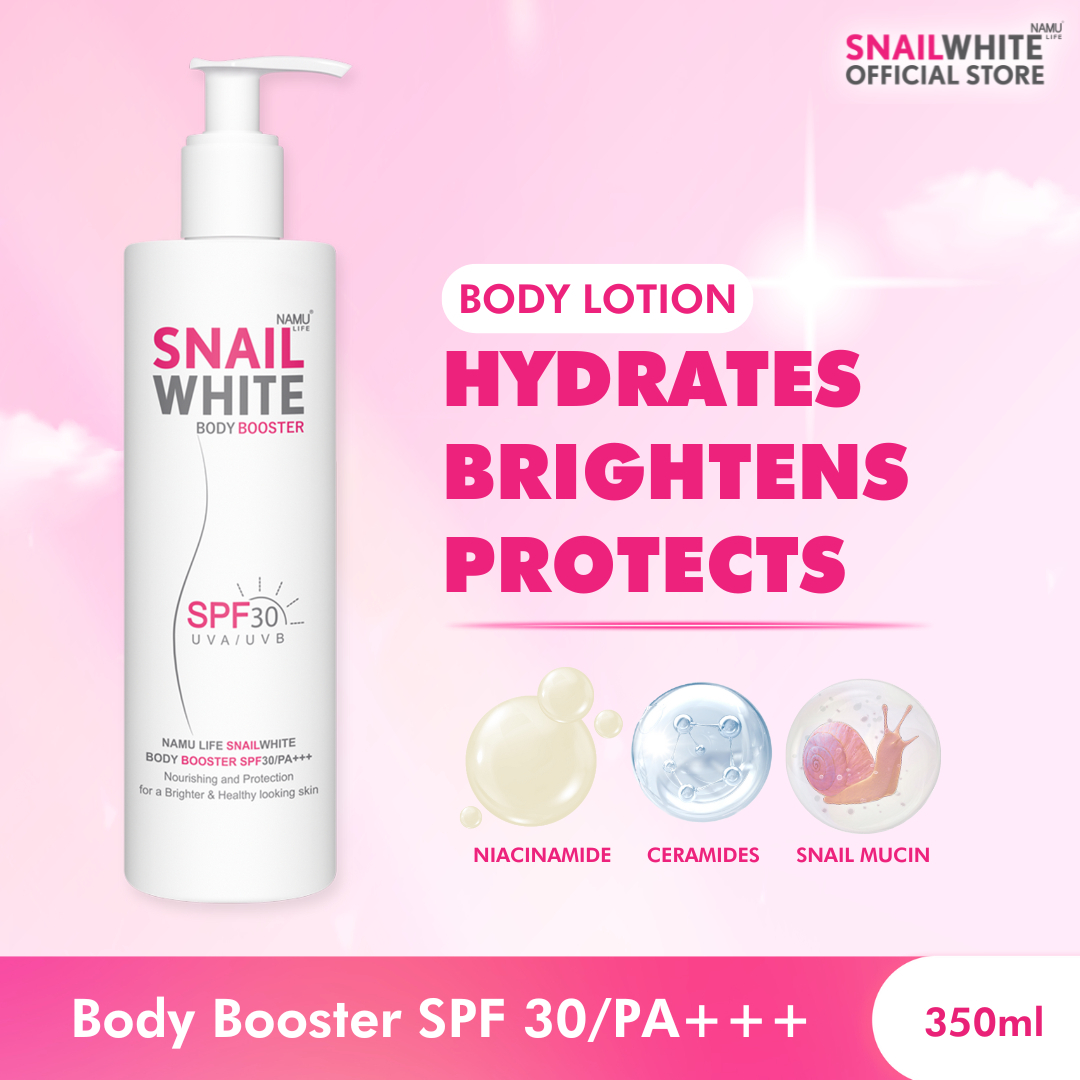 Snail White Body Booster Lotion 350ml [Full Size]