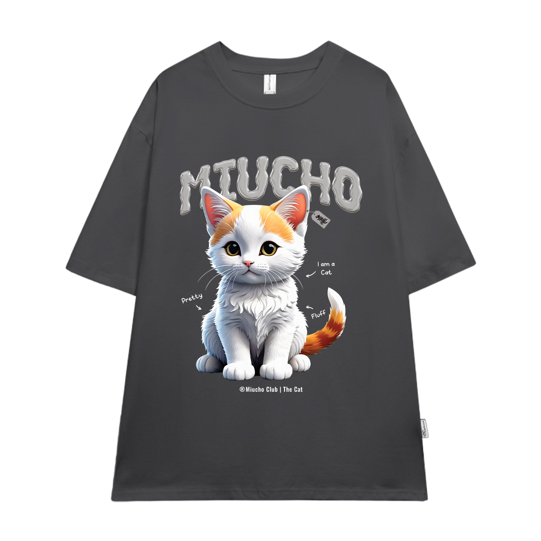 Áo thun form rộng 12 con giáp tuổi Mão ATD1244 Miucho tay ngắn cổ tròn in mix_thumbnail_16