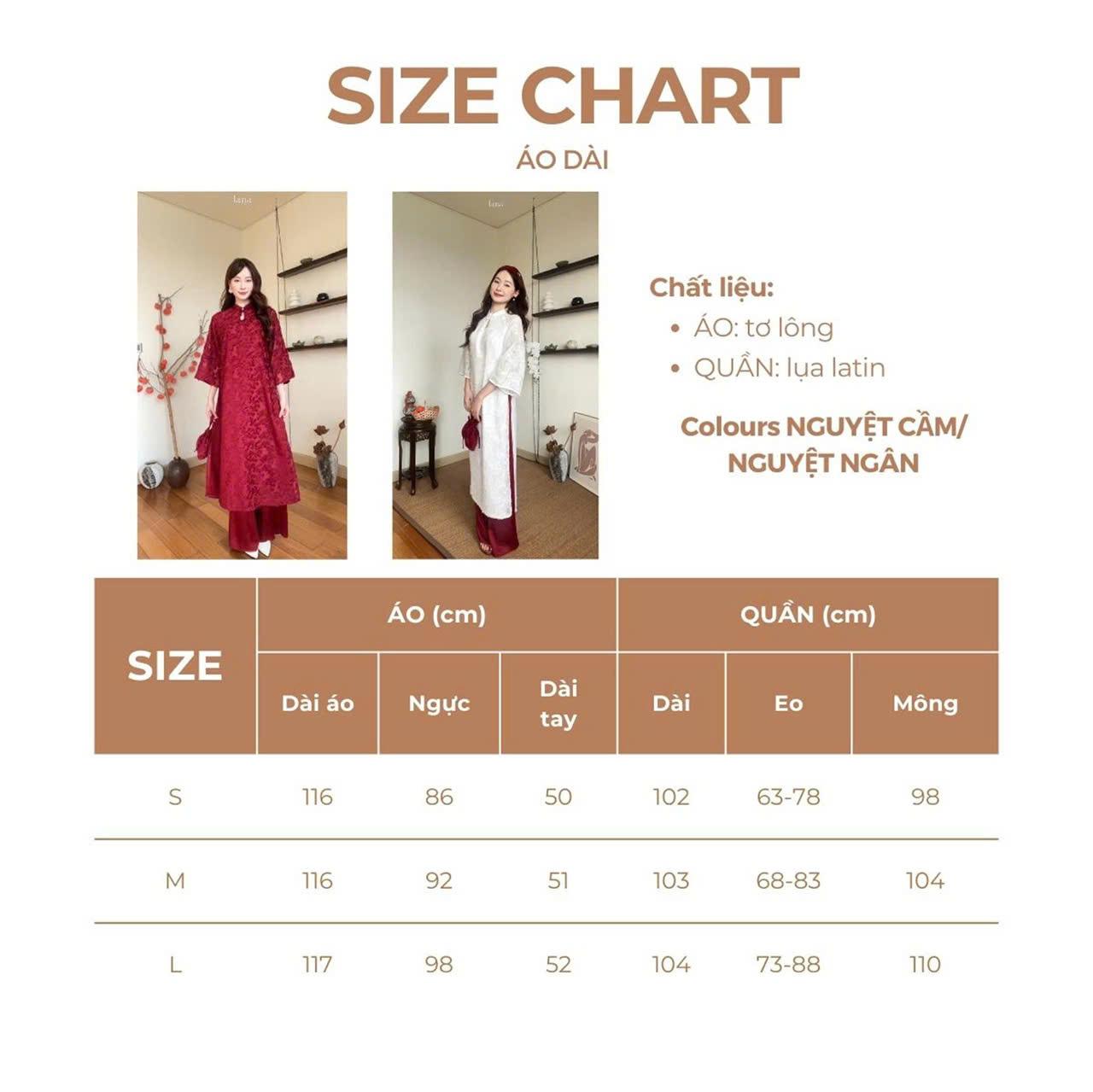 Áo dài Nguyệt Cầm/Nguyệt Ngân