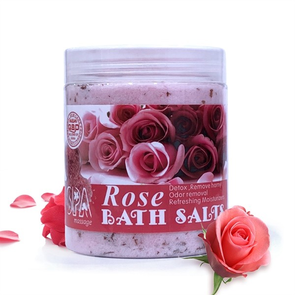 Muối ngâm chân - Yilaili Cosmetics - hương Hoa hồng - 680g